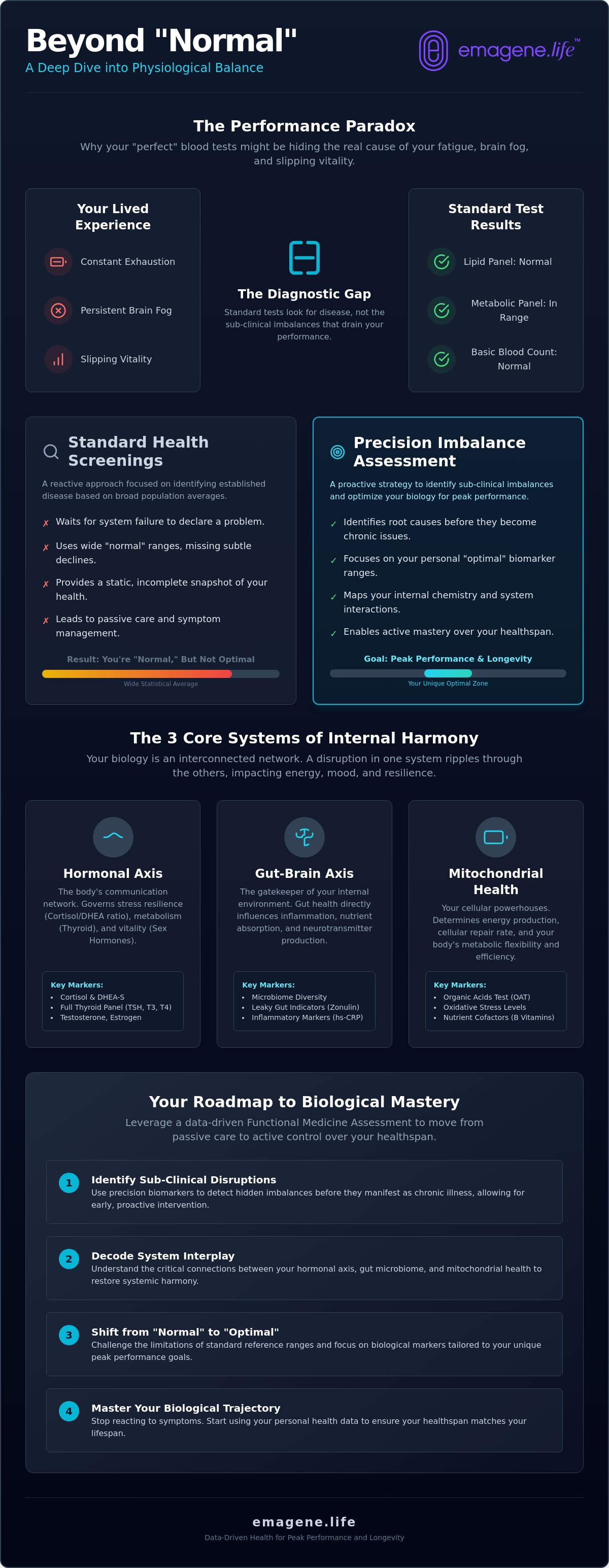 Physiological imbalance assessment