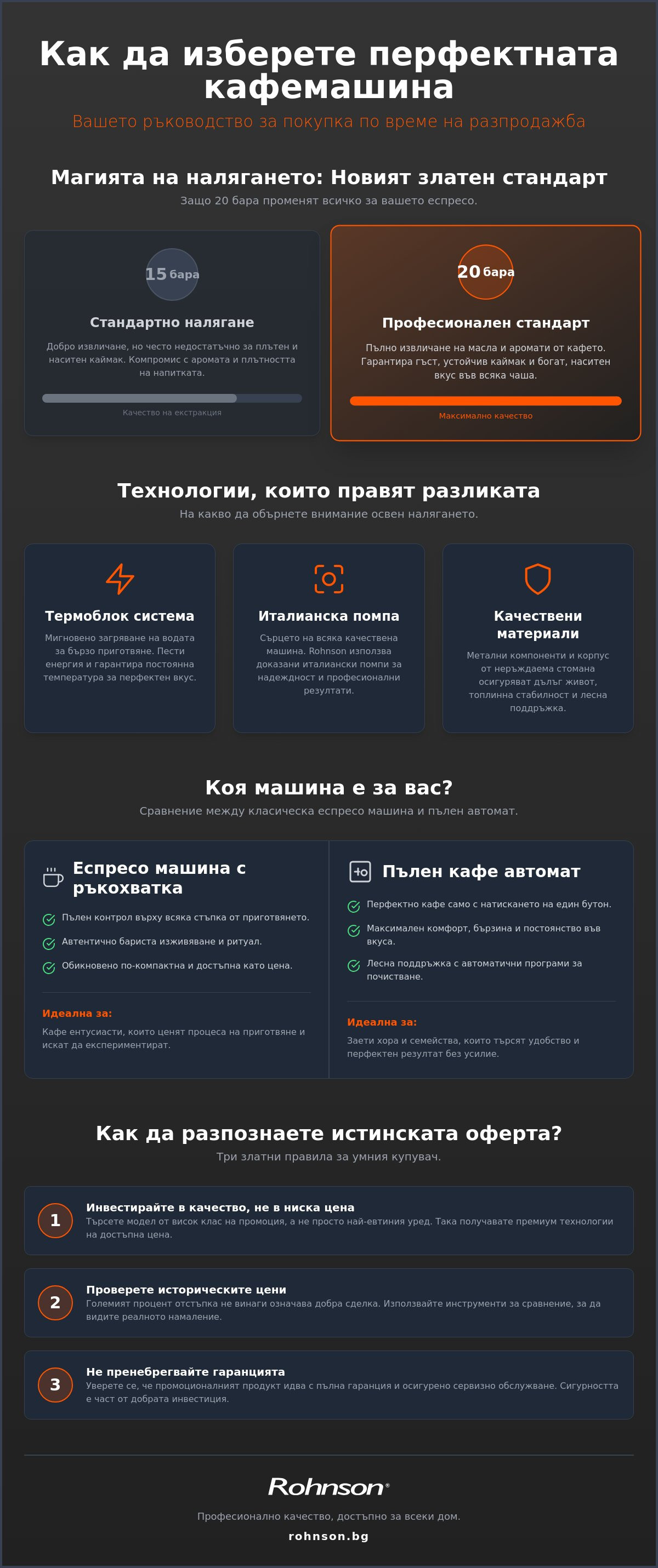 разпродажба на кафемашини