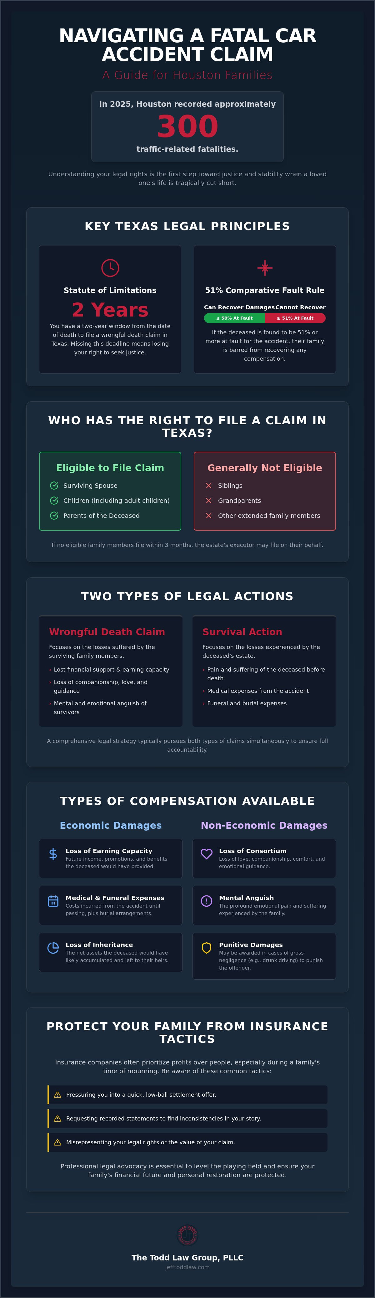Fatal car accident lawyer Houston