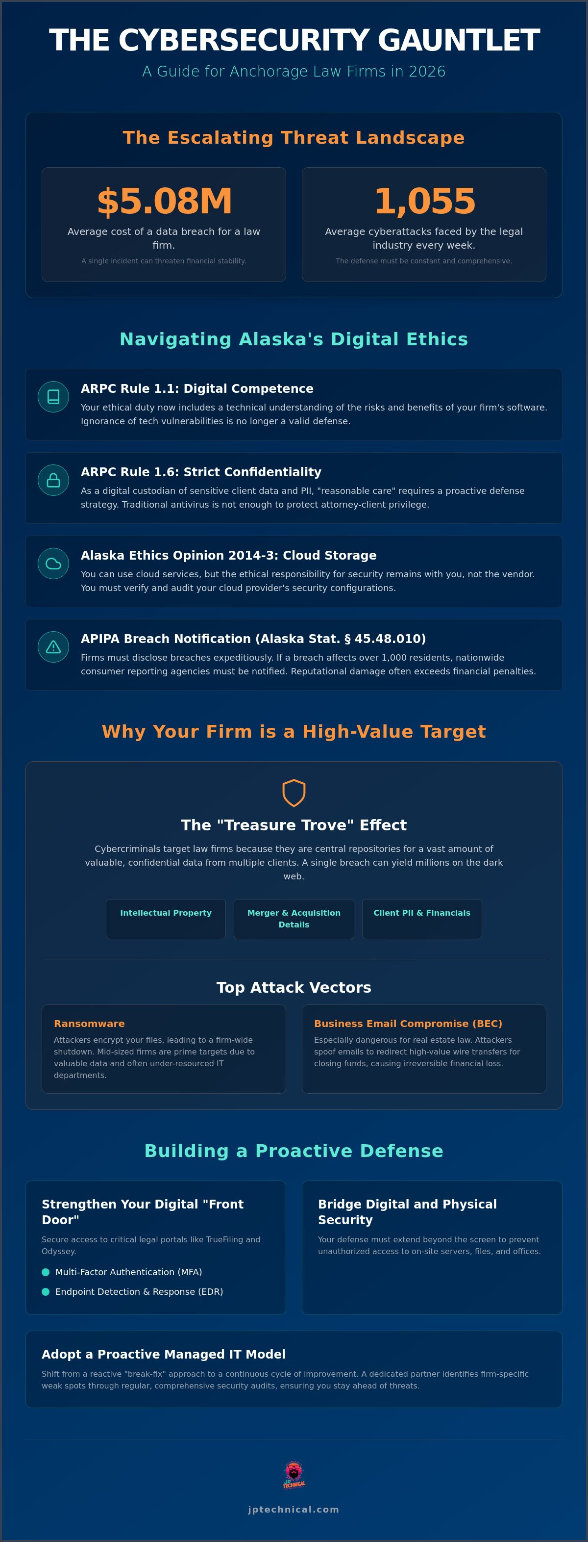 Cybersecurity for law firms Anchorage
