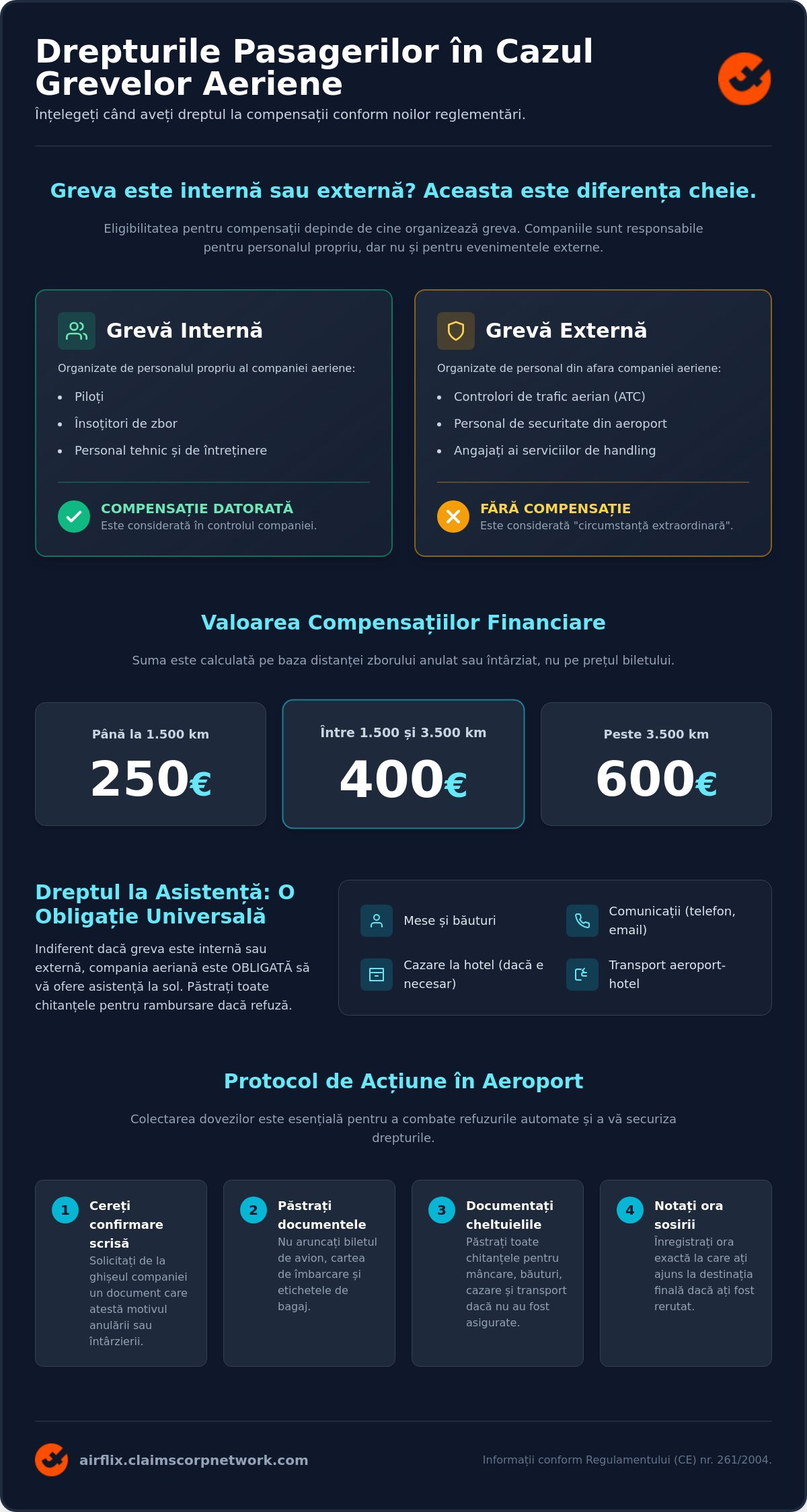 Drepturi pasageri grevă companie aeriană