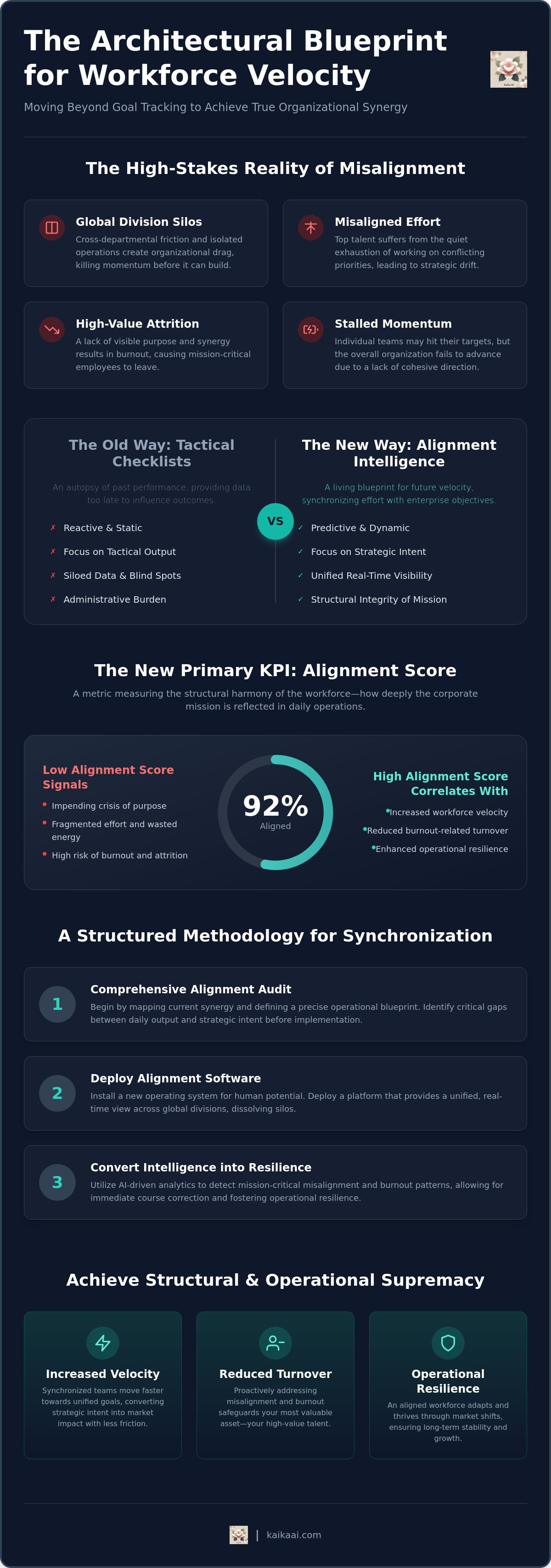Employee purpose alignment software