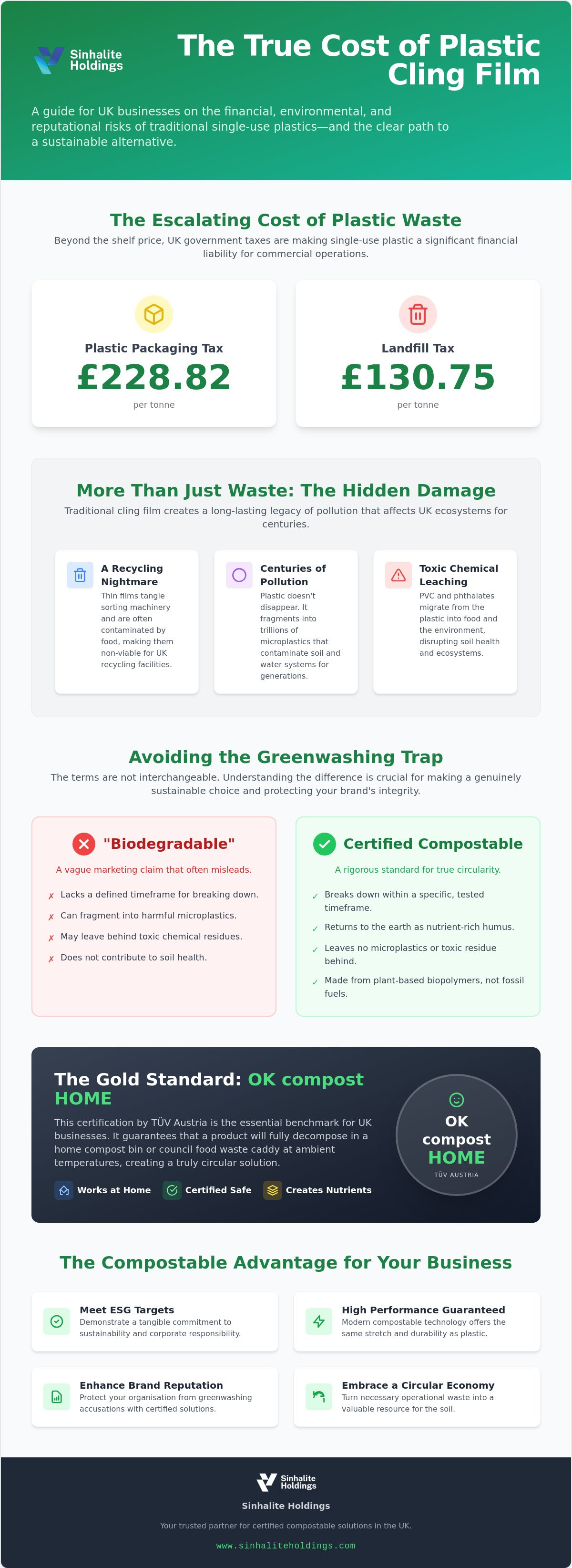 Environmental impact of plastic cling film