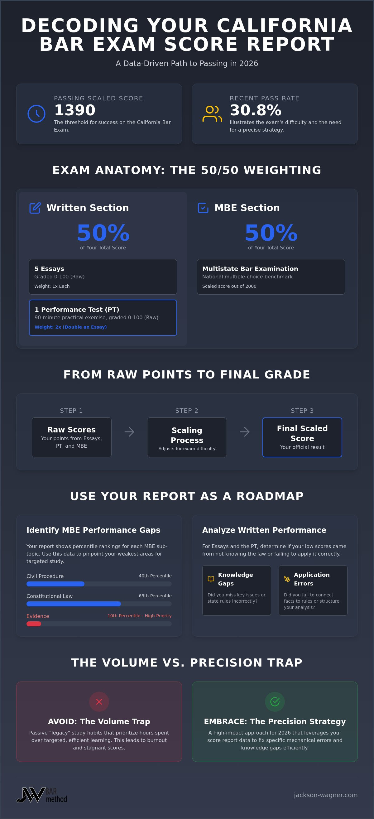 Understanding your california bar exam score report