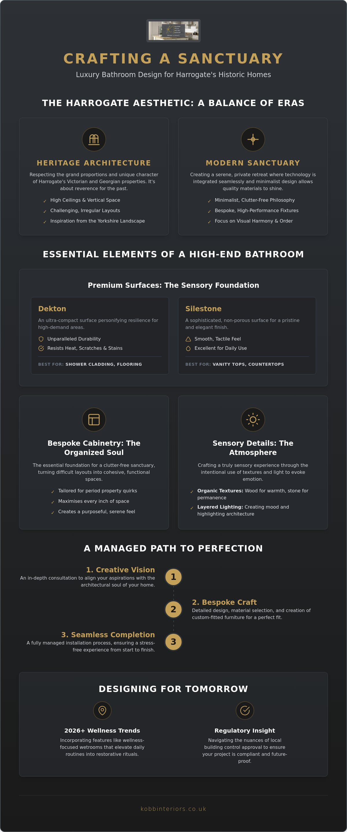 Luxury bathroom design ideas Harrogate