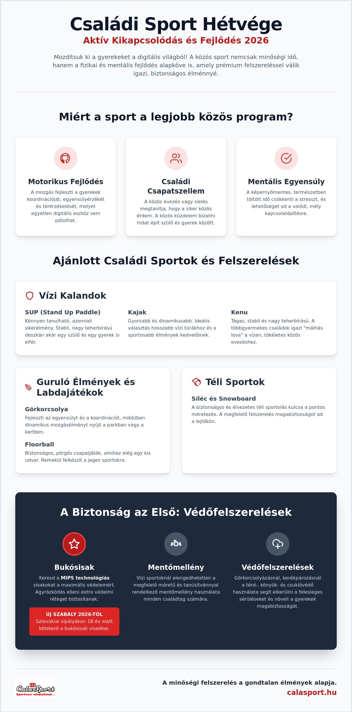 Családi sport hétvégére ötletek