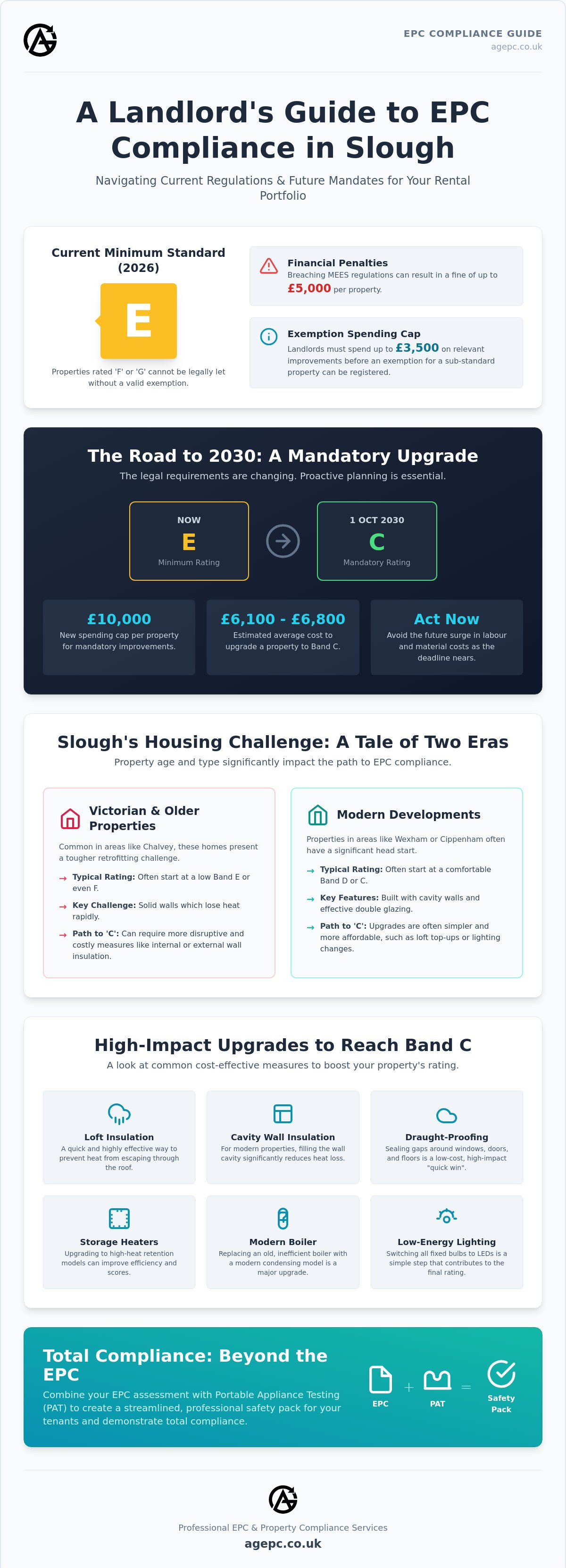 Minimum EPC rating for landlords Slough