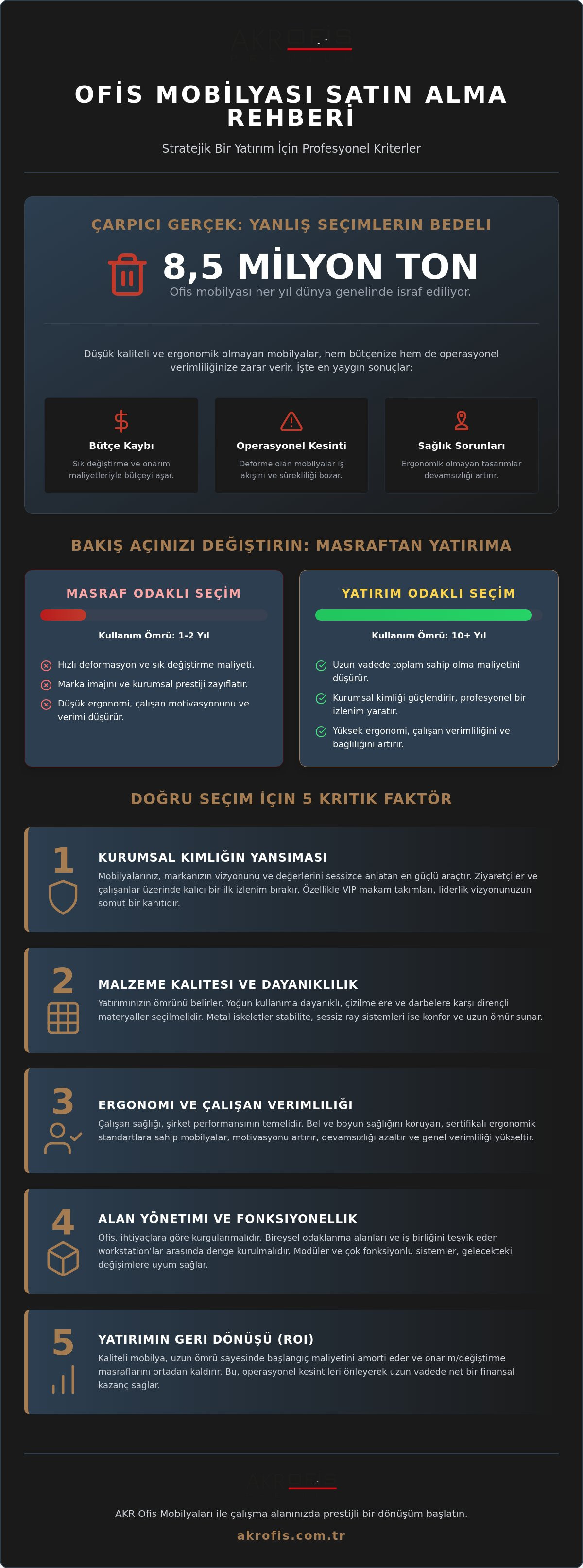 Ofis mobilyası satın al