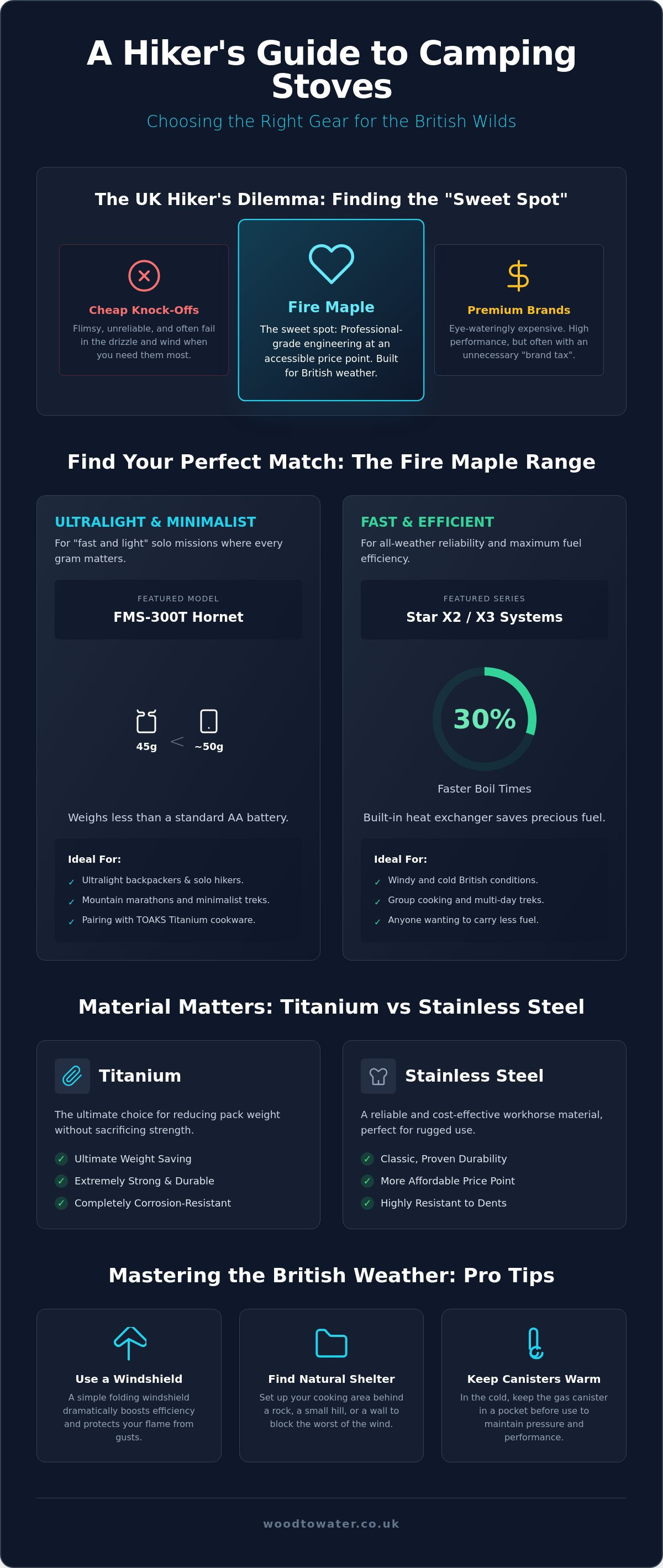 Firemaple camping stoves