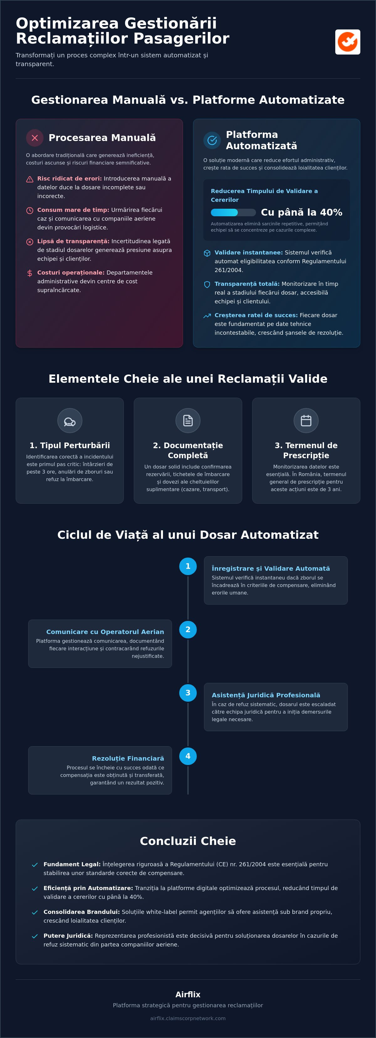 Gestionare reclamații pasageri