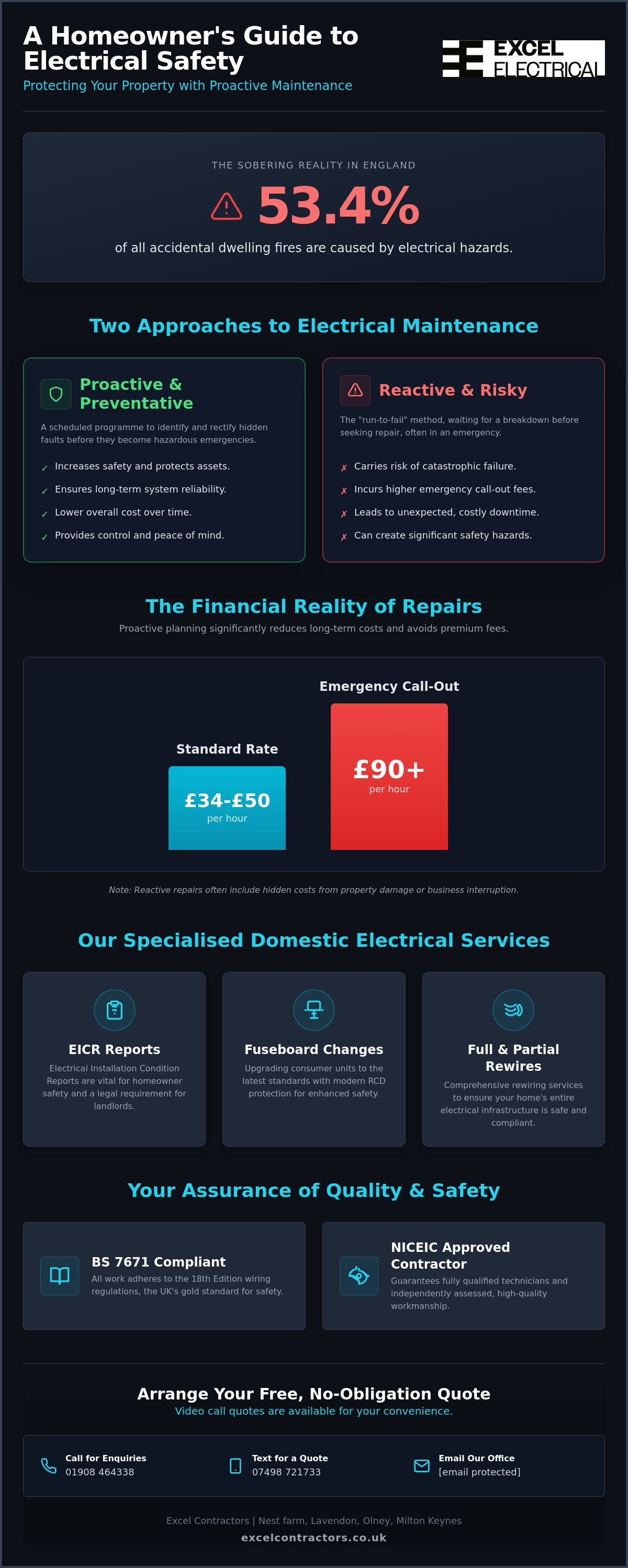 Electrical maintenance services
