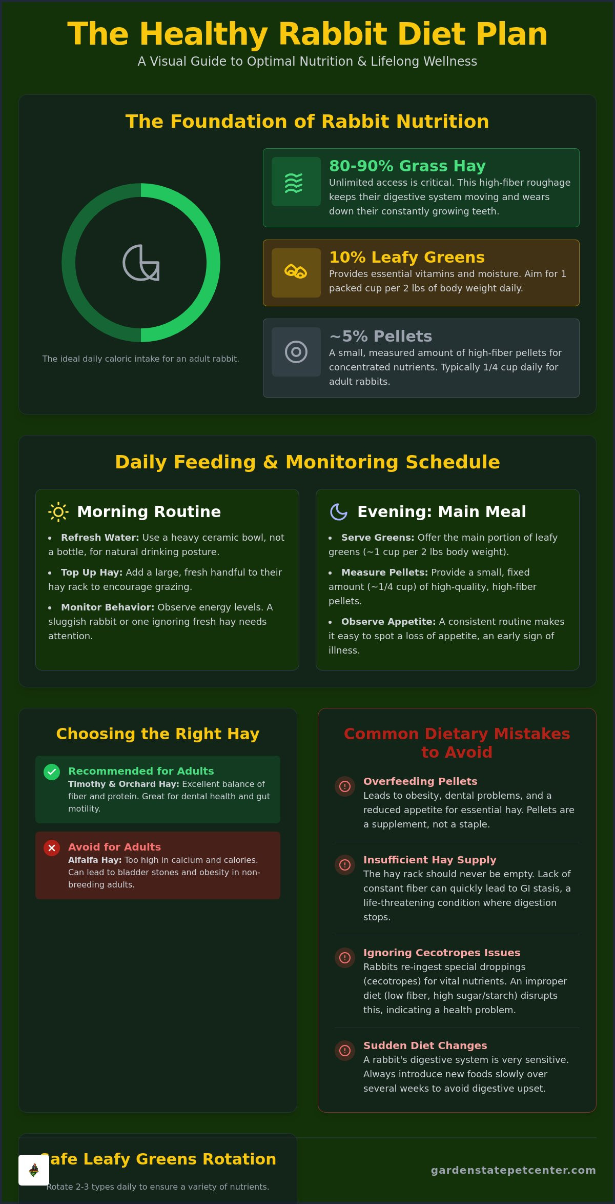 Healthy rabbit diet plan