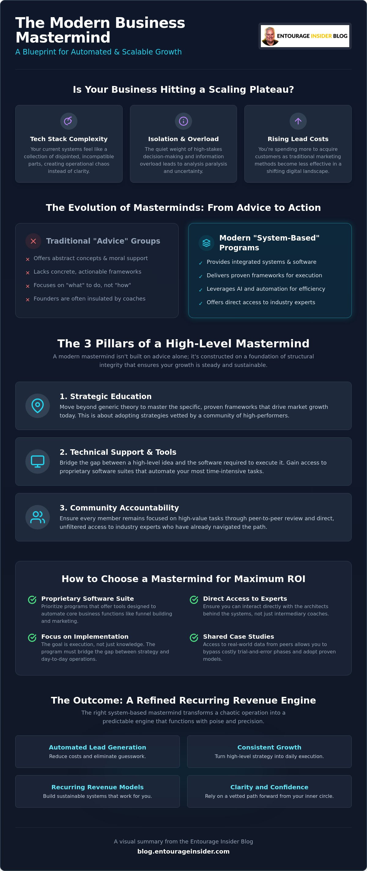 Business mastermind program