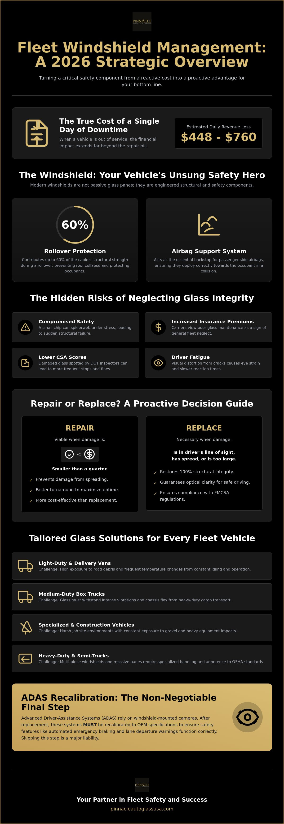 Fleet windshield replacement