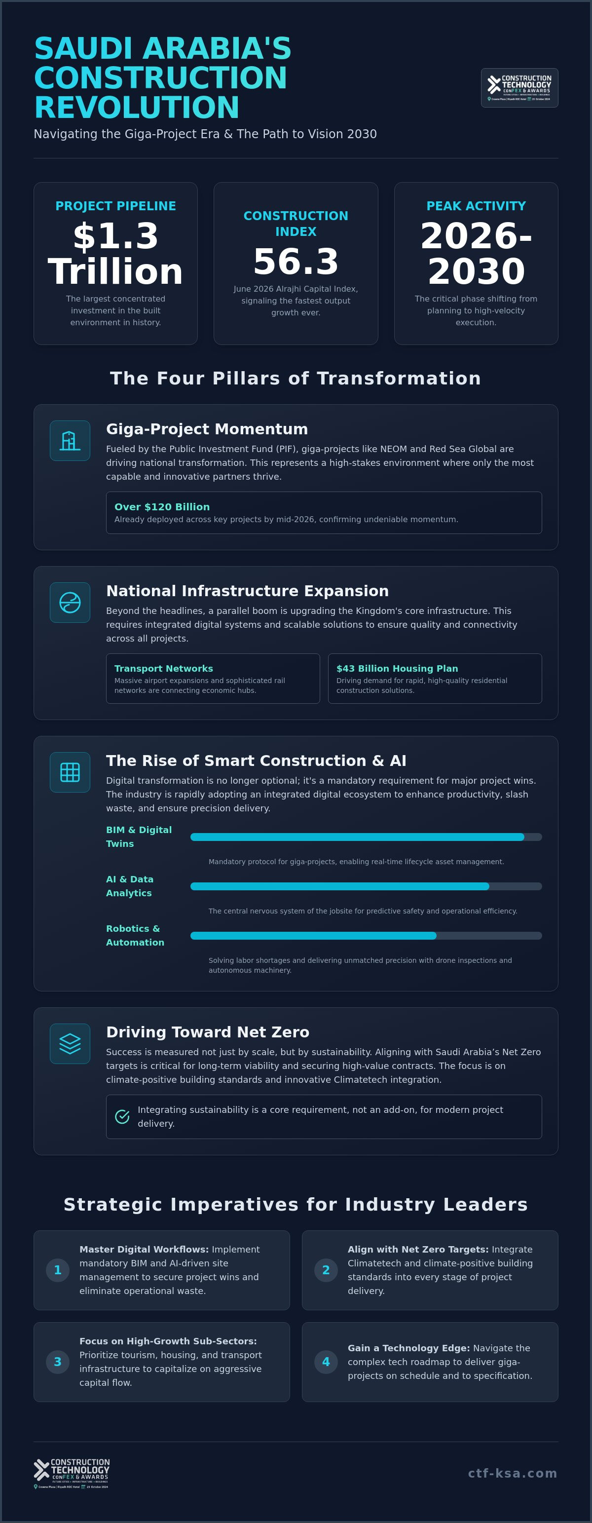 Construction industry trends Saudi Arabia