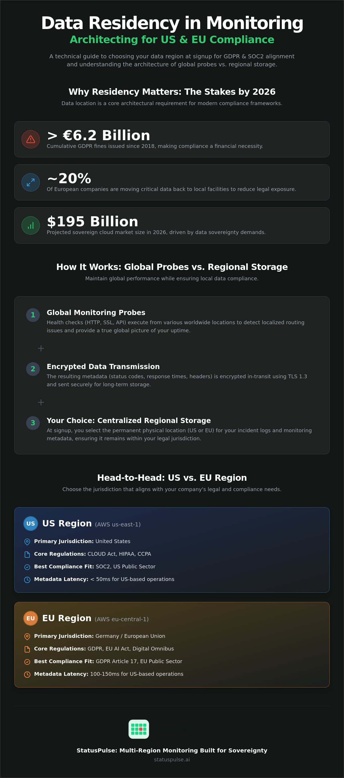 Pick Your Data Region at Signup with US or EU Multi-Region from Day One
