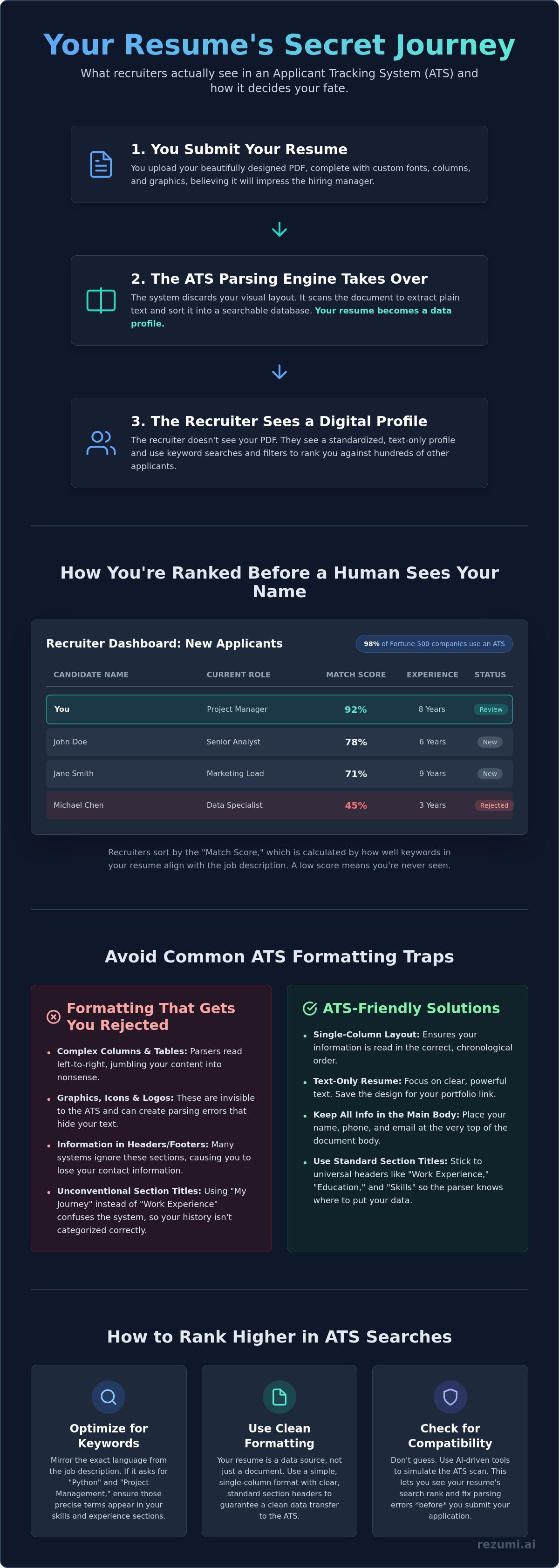 What do recruiters see in ats