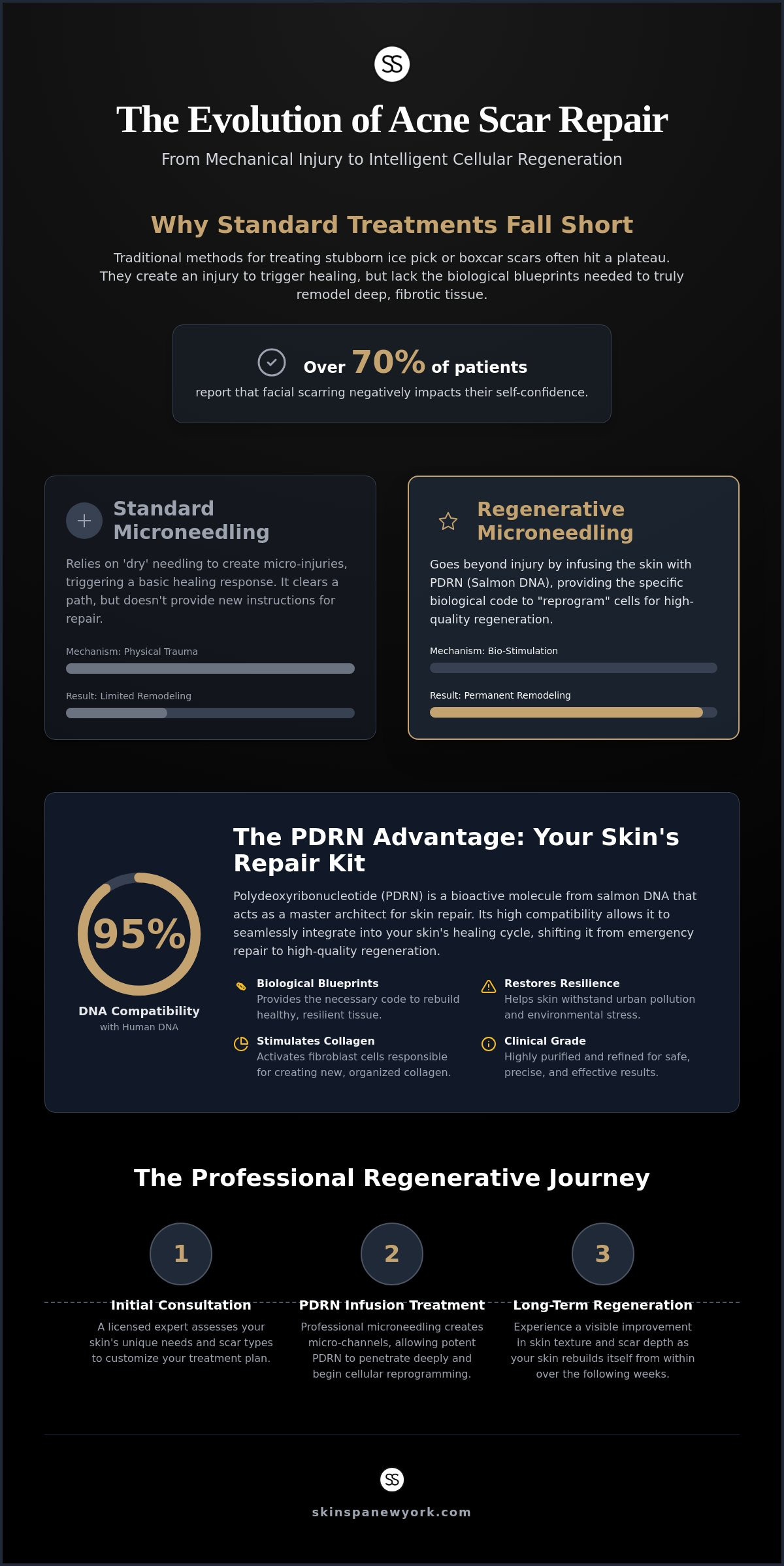 Microneedling for acne scars