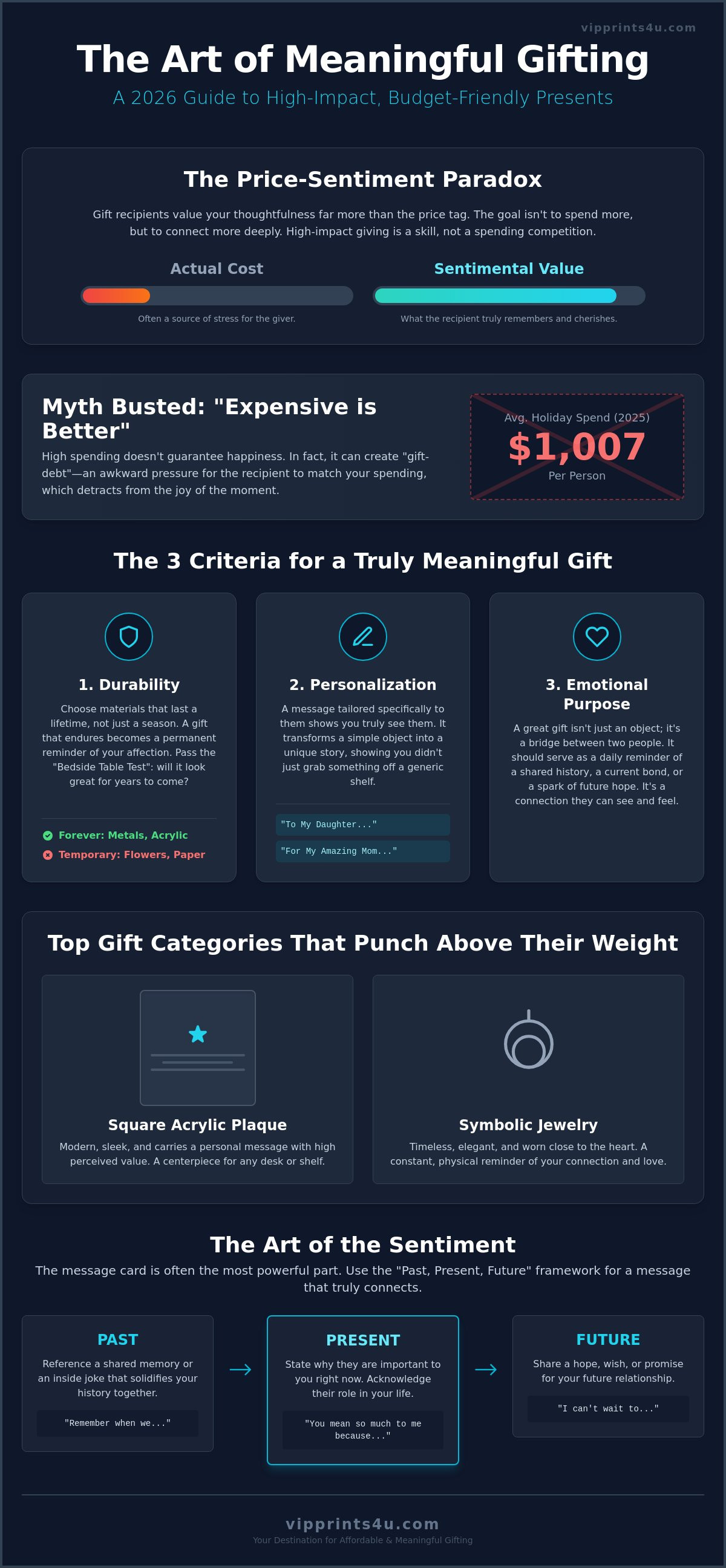 Affordable but meaningful gifts