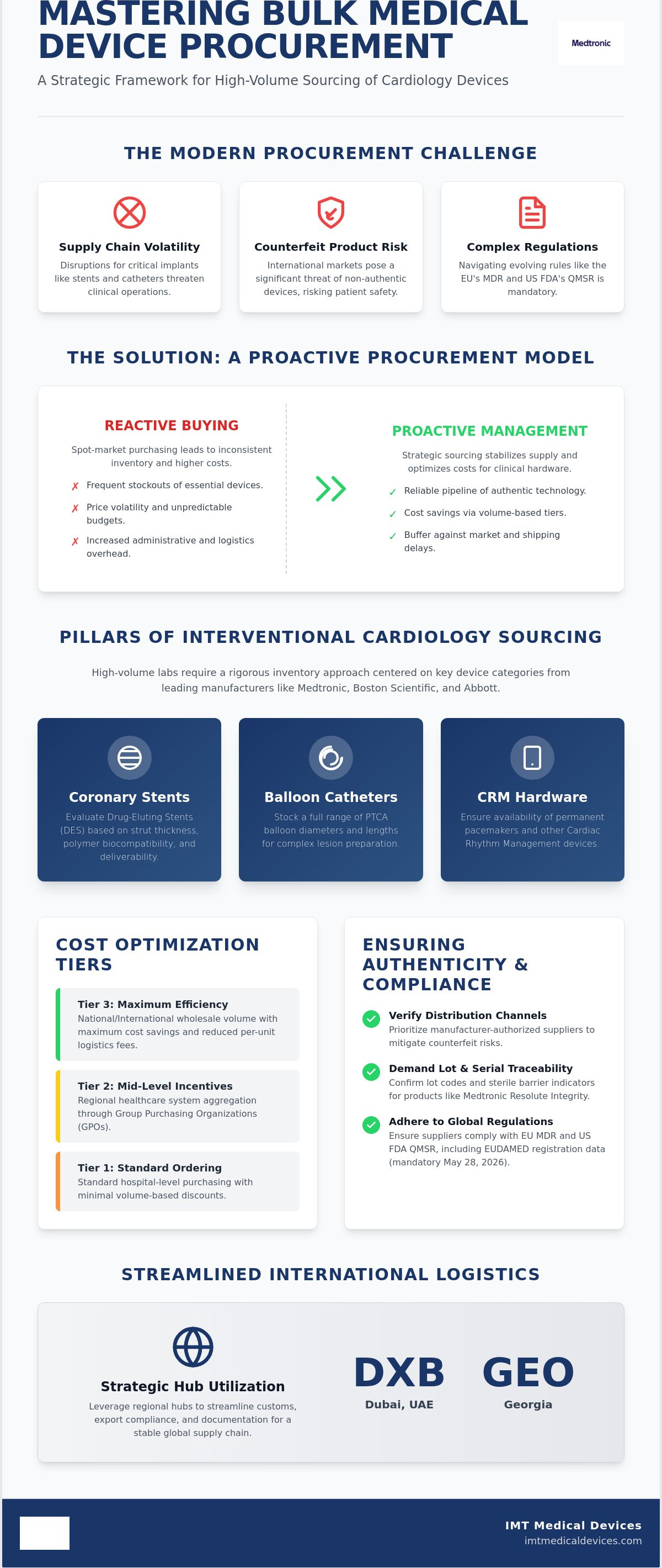 Bulk medical device procurement