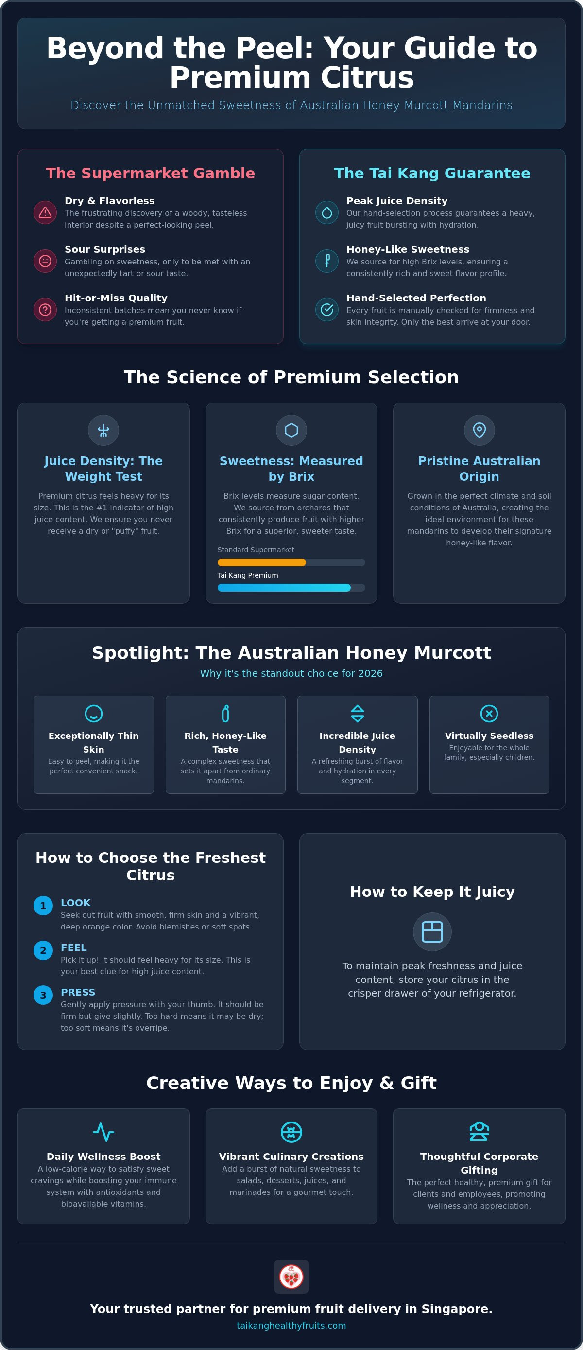 Australian Honey Murcott Mandarins