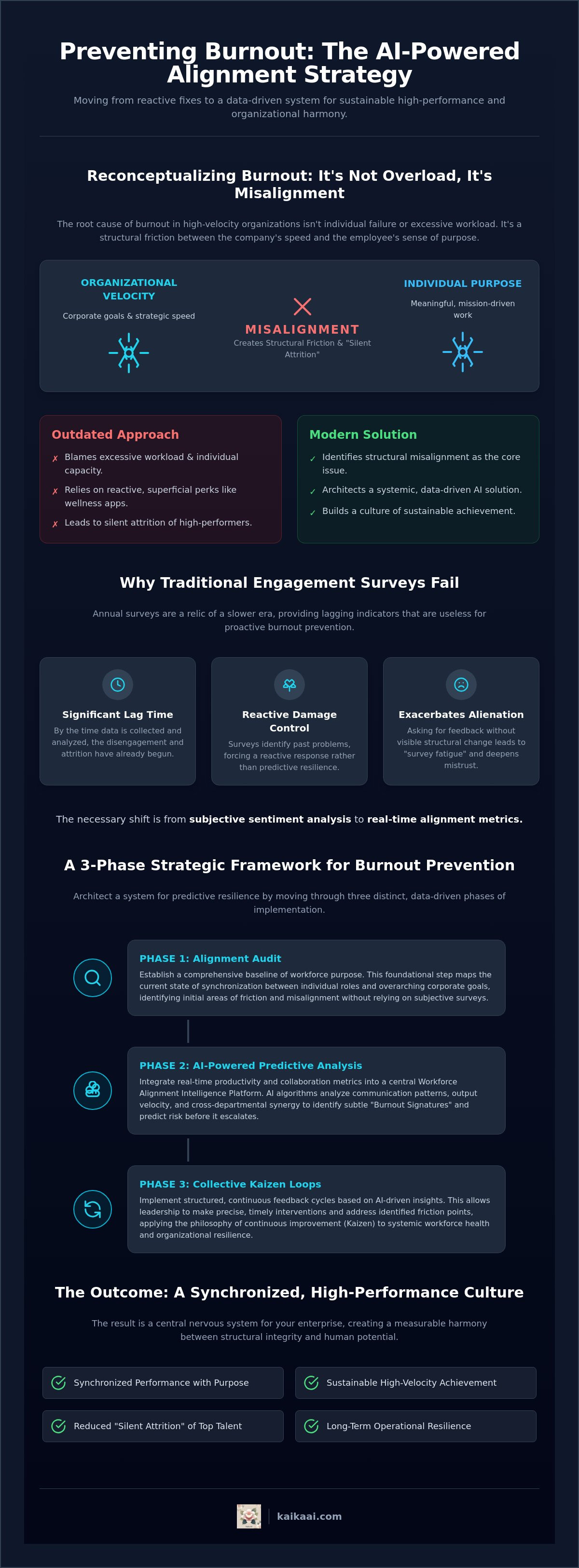 Preventing employee burnout with AI