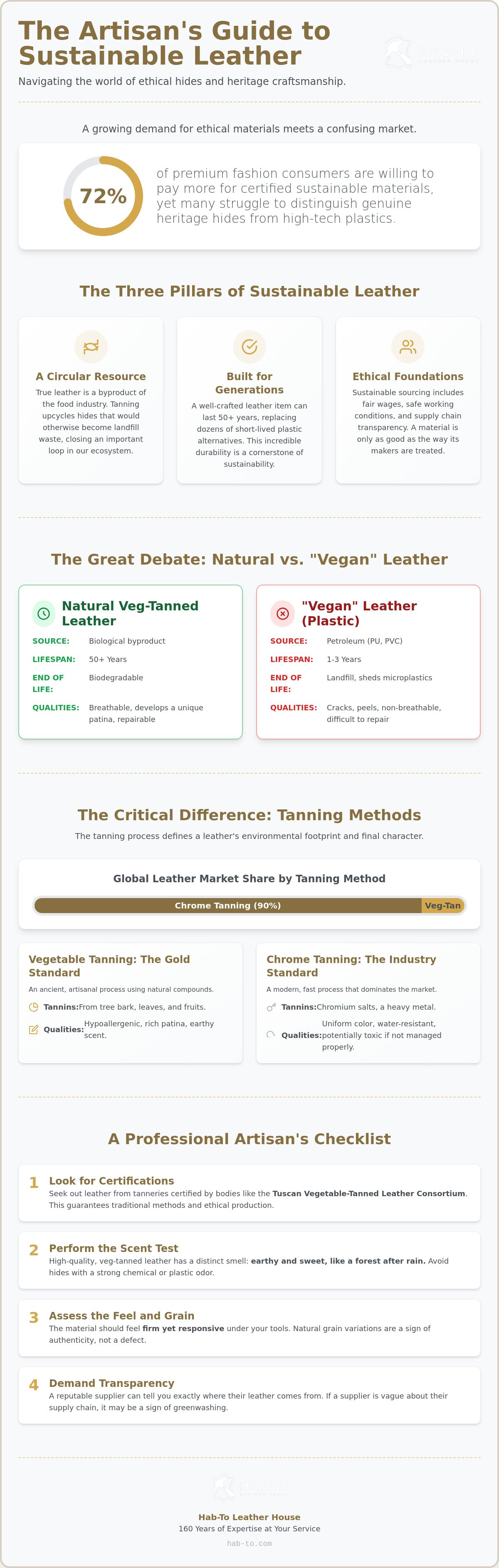 Sustainable leather