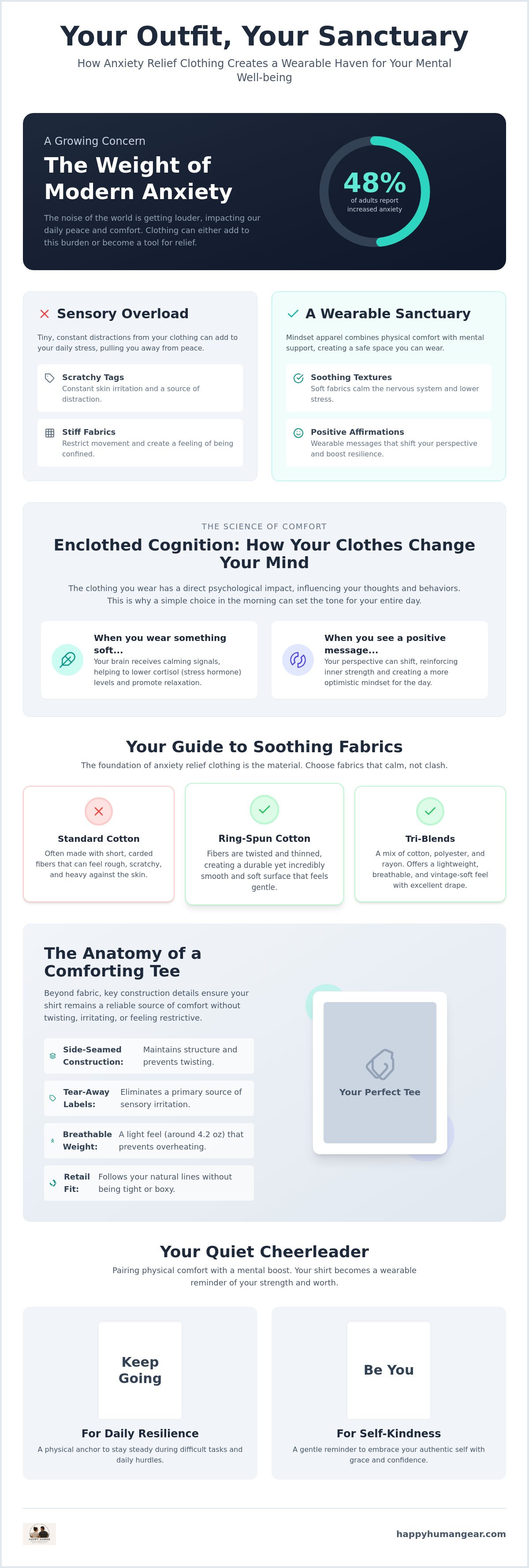 Anxiety relief clothing