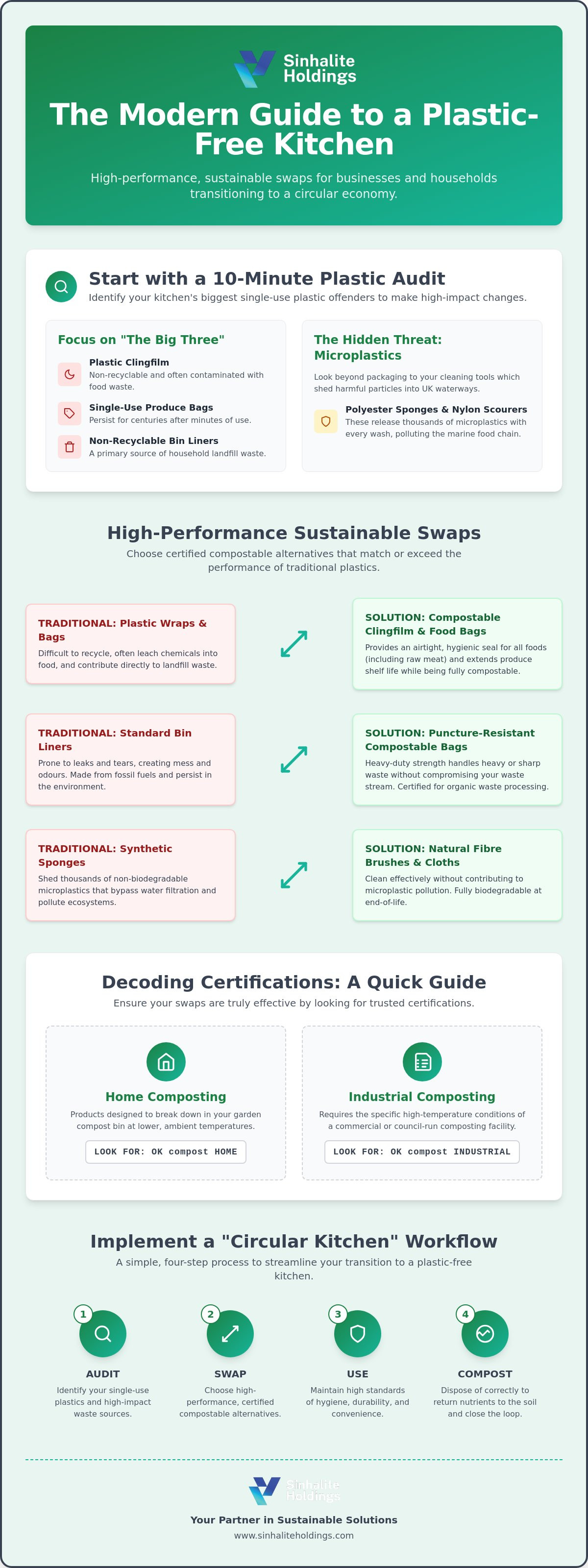 Sustainable kitchen swaps uk