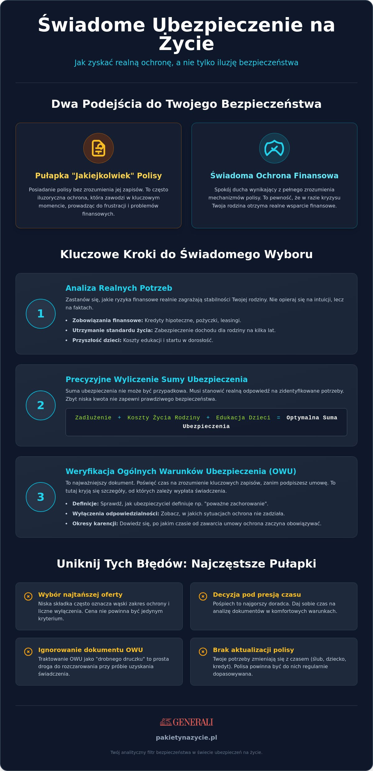 świadome ubezpieczenie na życie