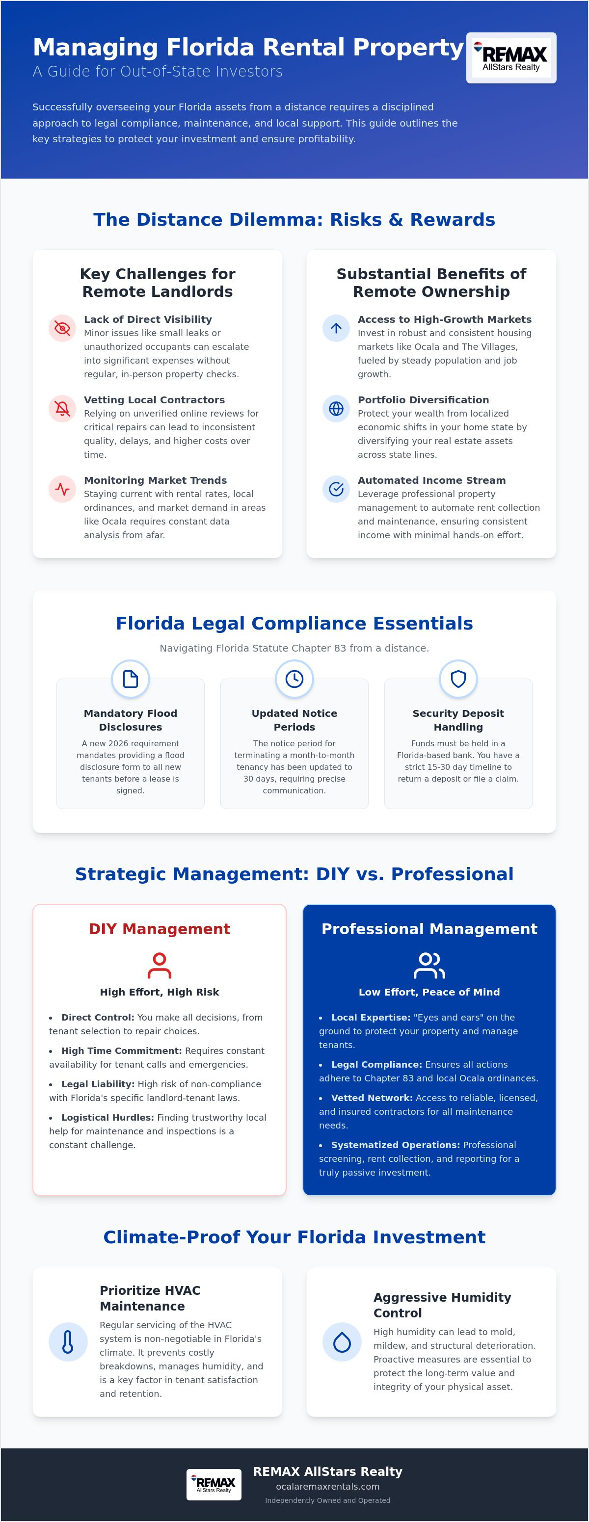 Managing out of state rental property florida