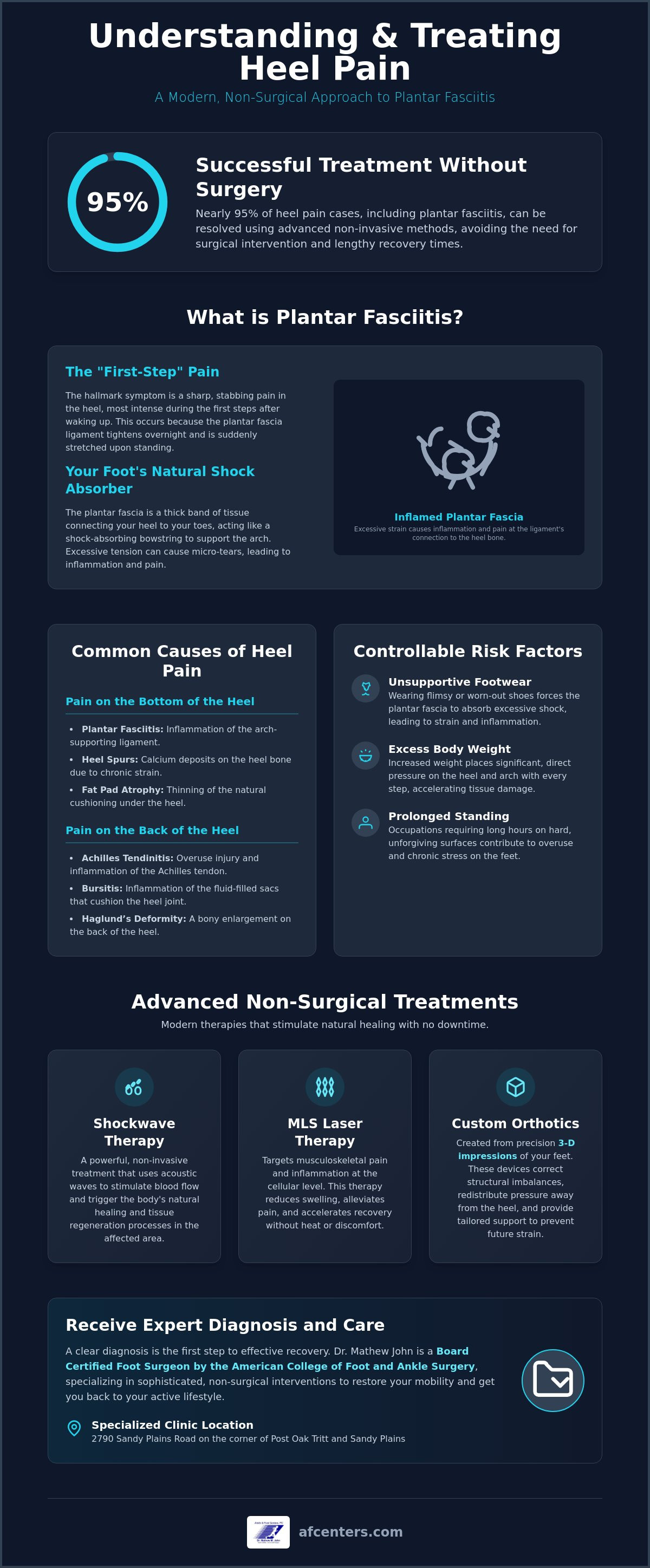 Shockwave therapy for plantar fasciitis Marietta