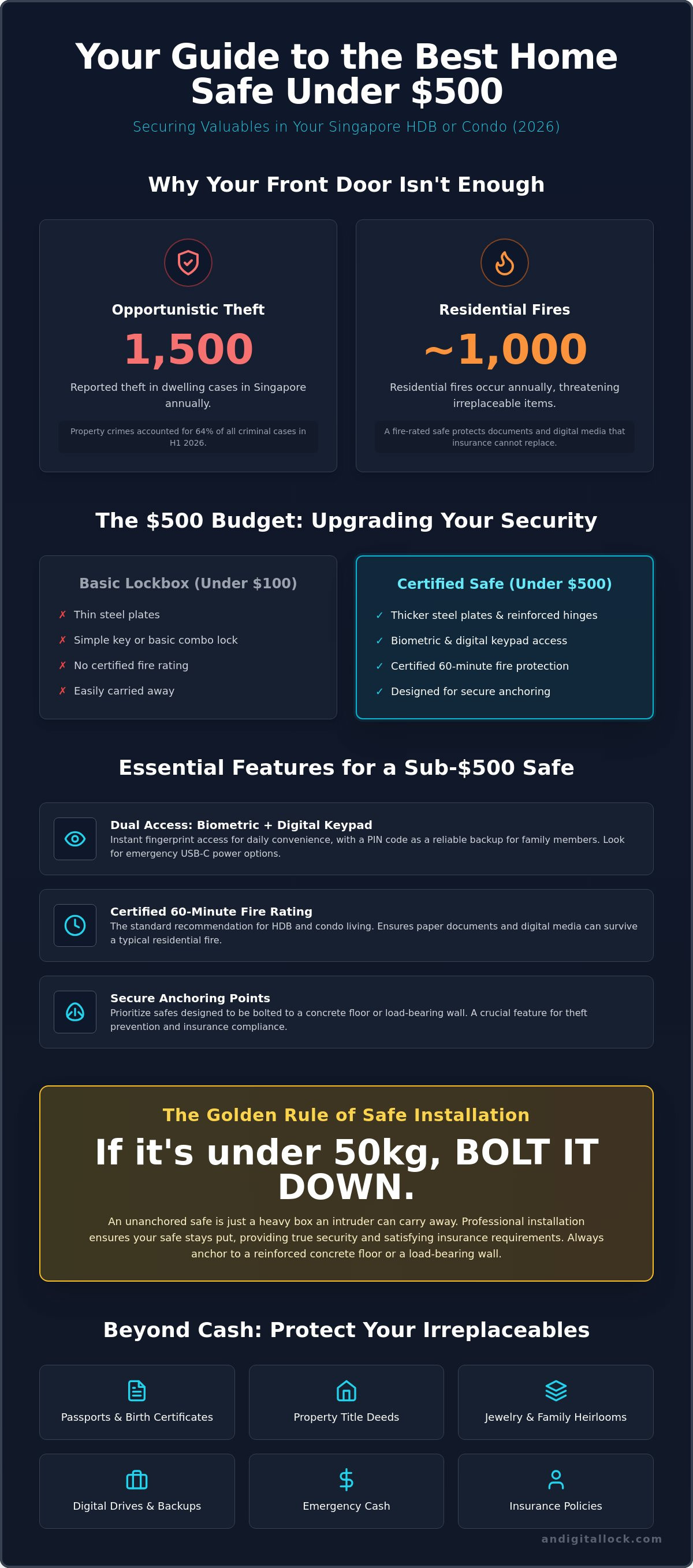 Best home safe under $500