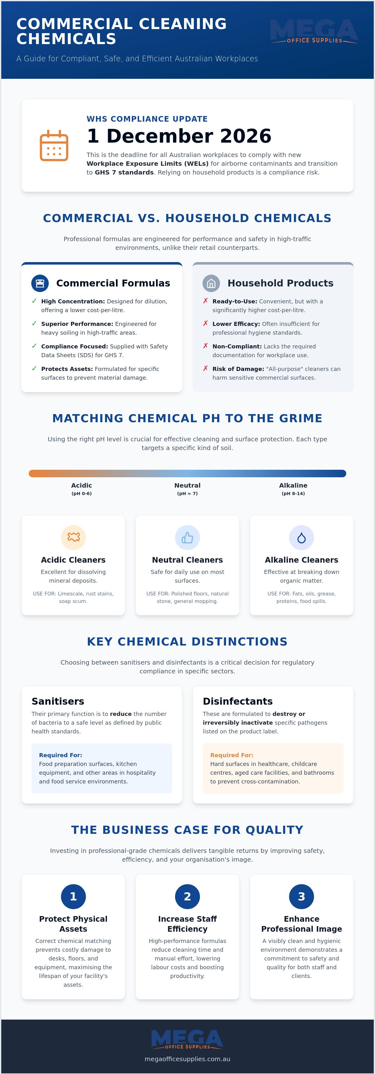 Commercial cleaning chemicals guide