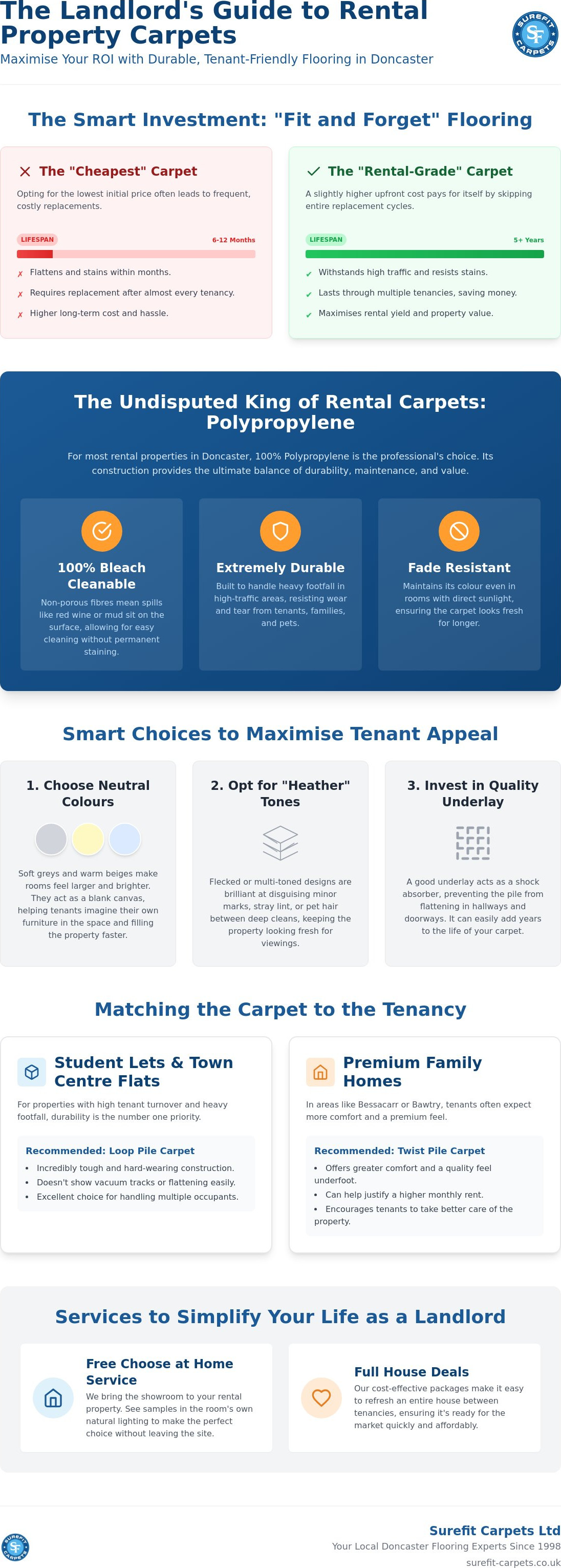 Best carpet for rental property Doncaster
