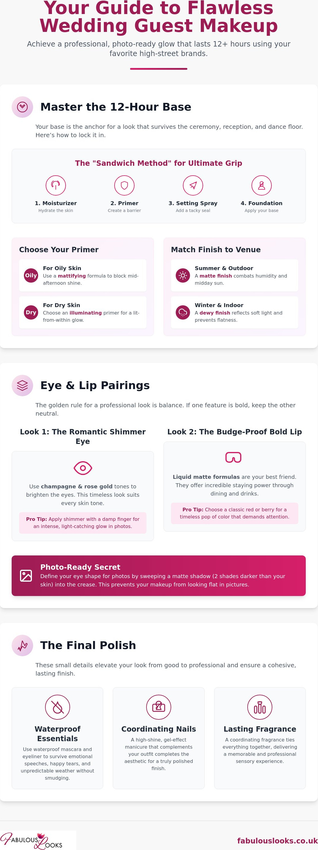 Wedding guest makeup ideas