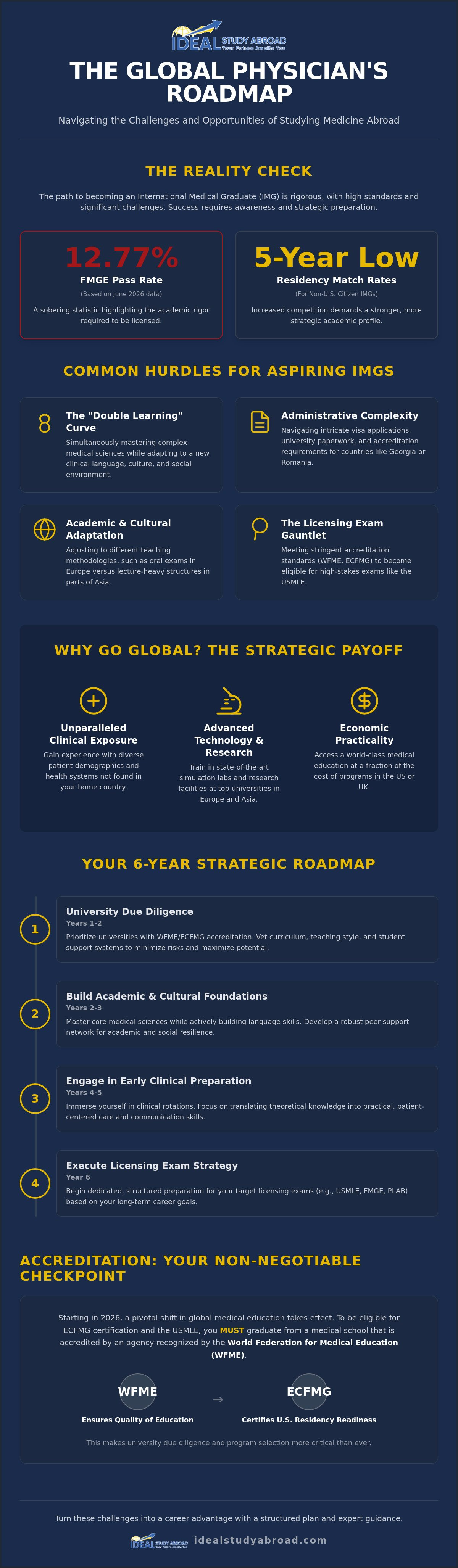 Challenges of studying medicine abroad