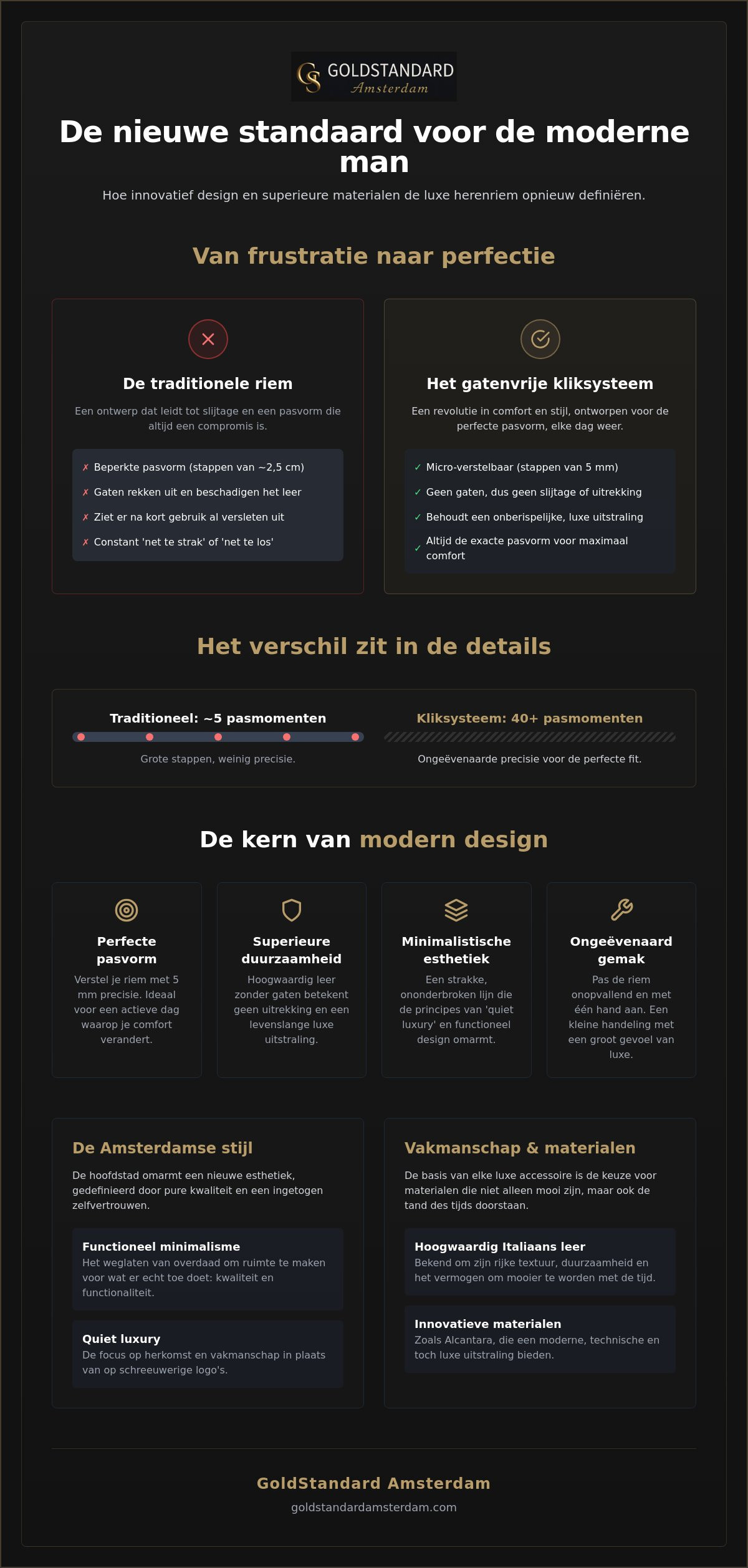 Luxe riem amsterdam