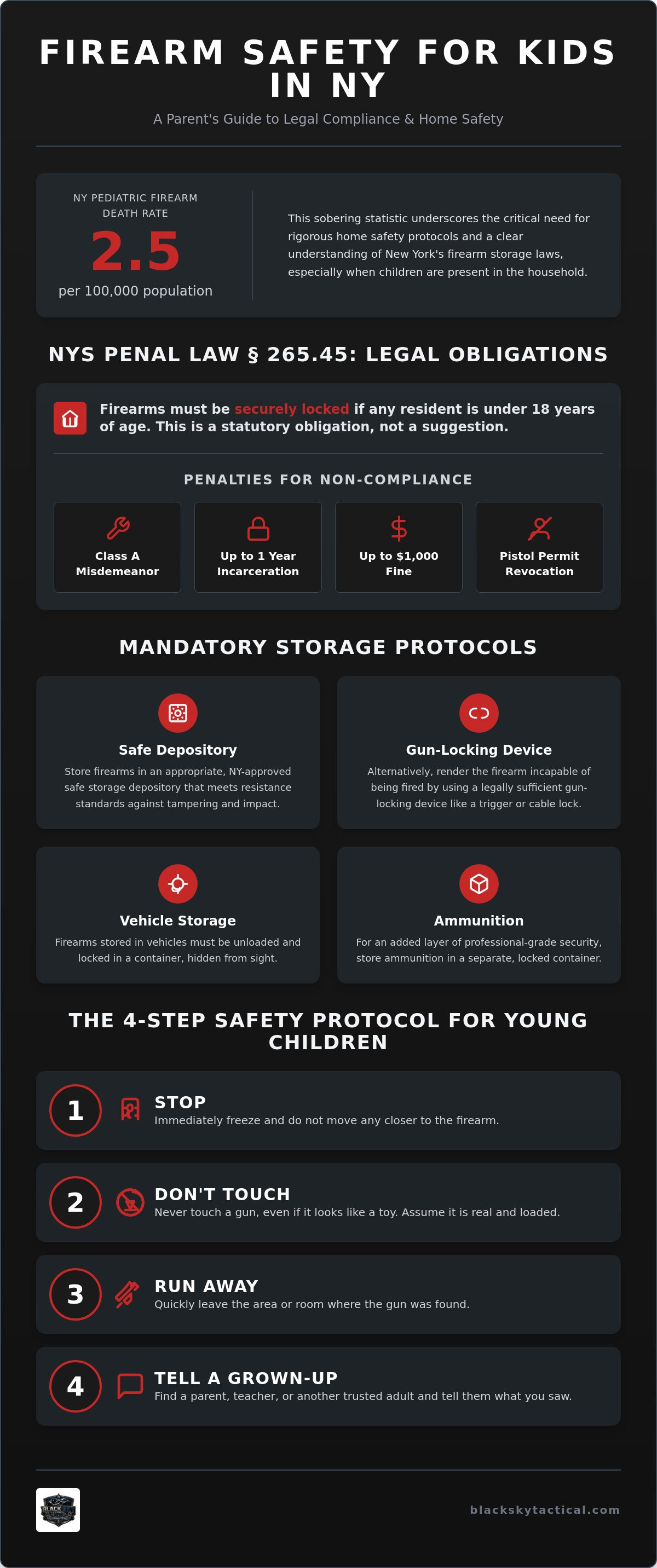 Firearm safety for kids NY