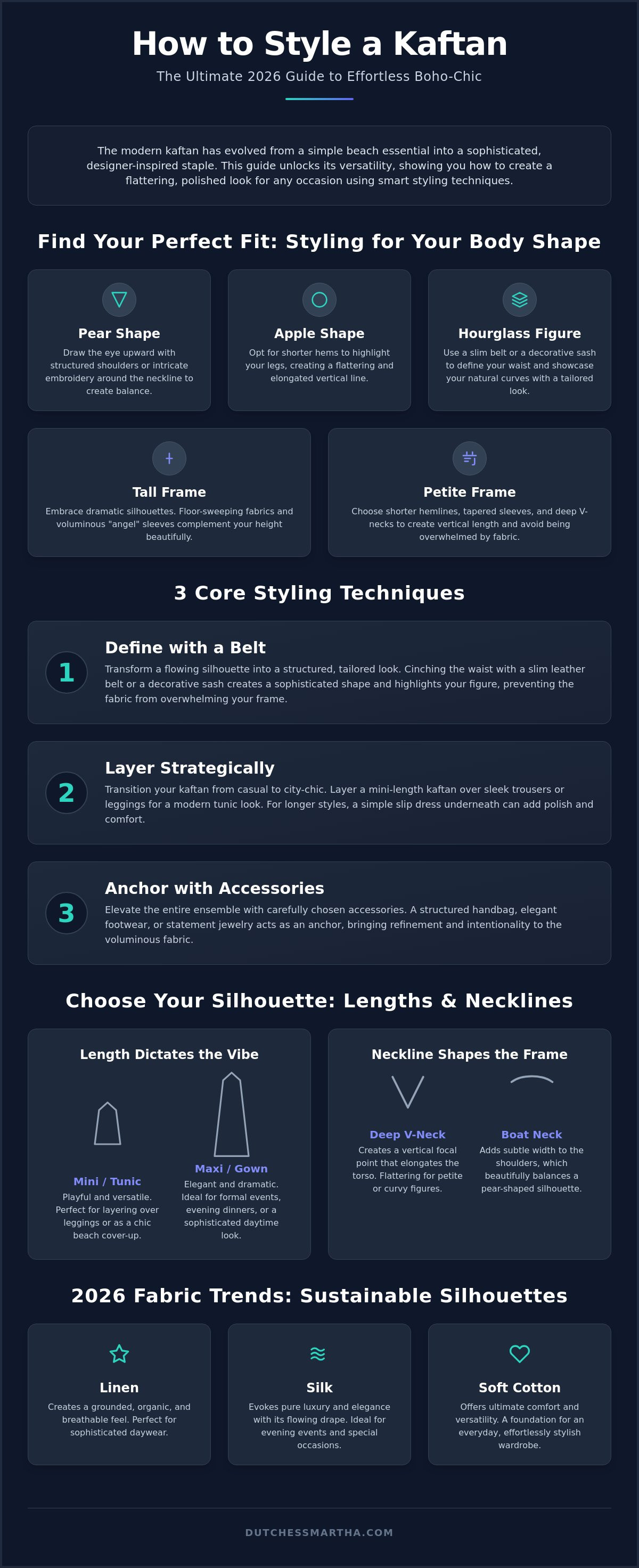 How to style a kaftan