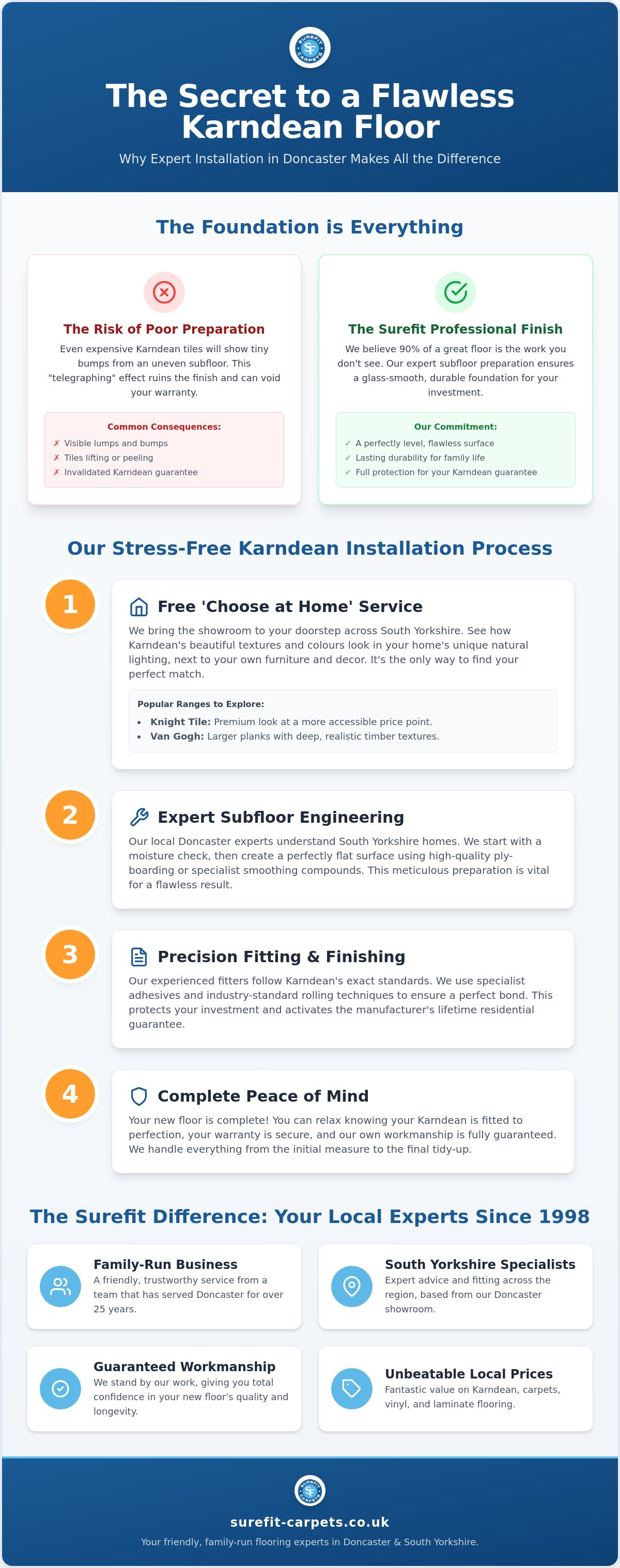 Karndean flooring fitters Doncaster