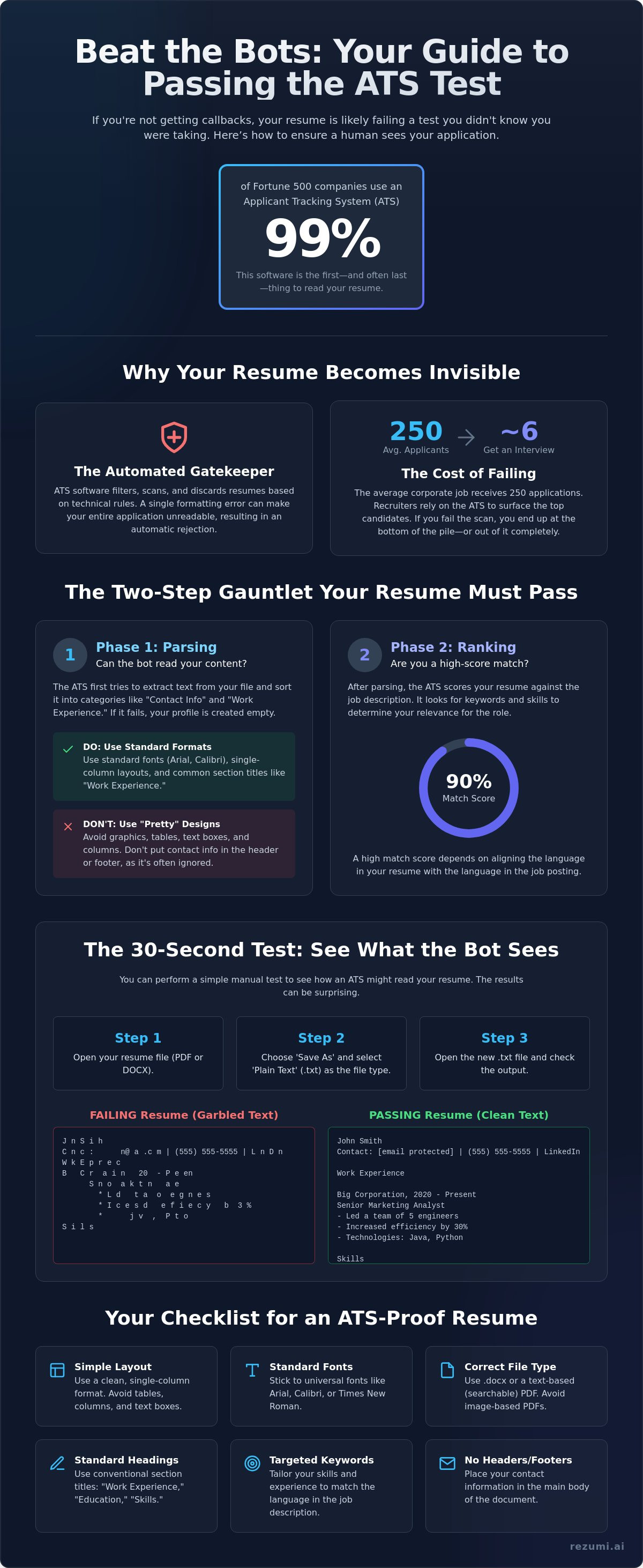 Ats resume test