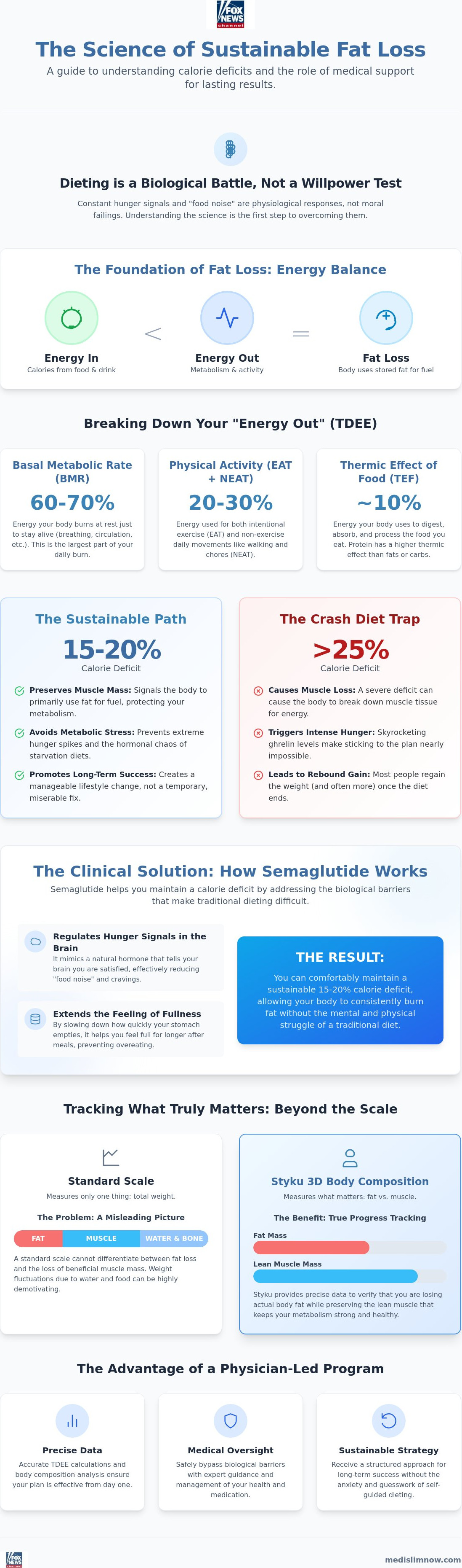 How semaglutide helps with calorie deficit