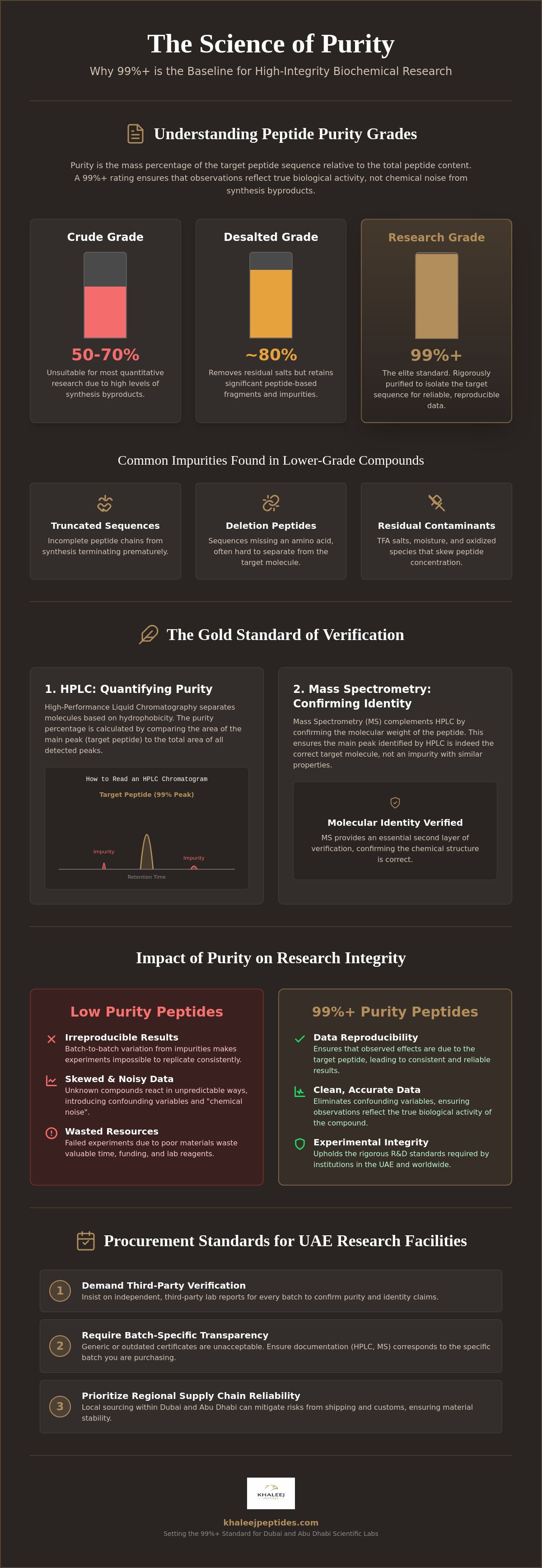 99 percent purity peptides