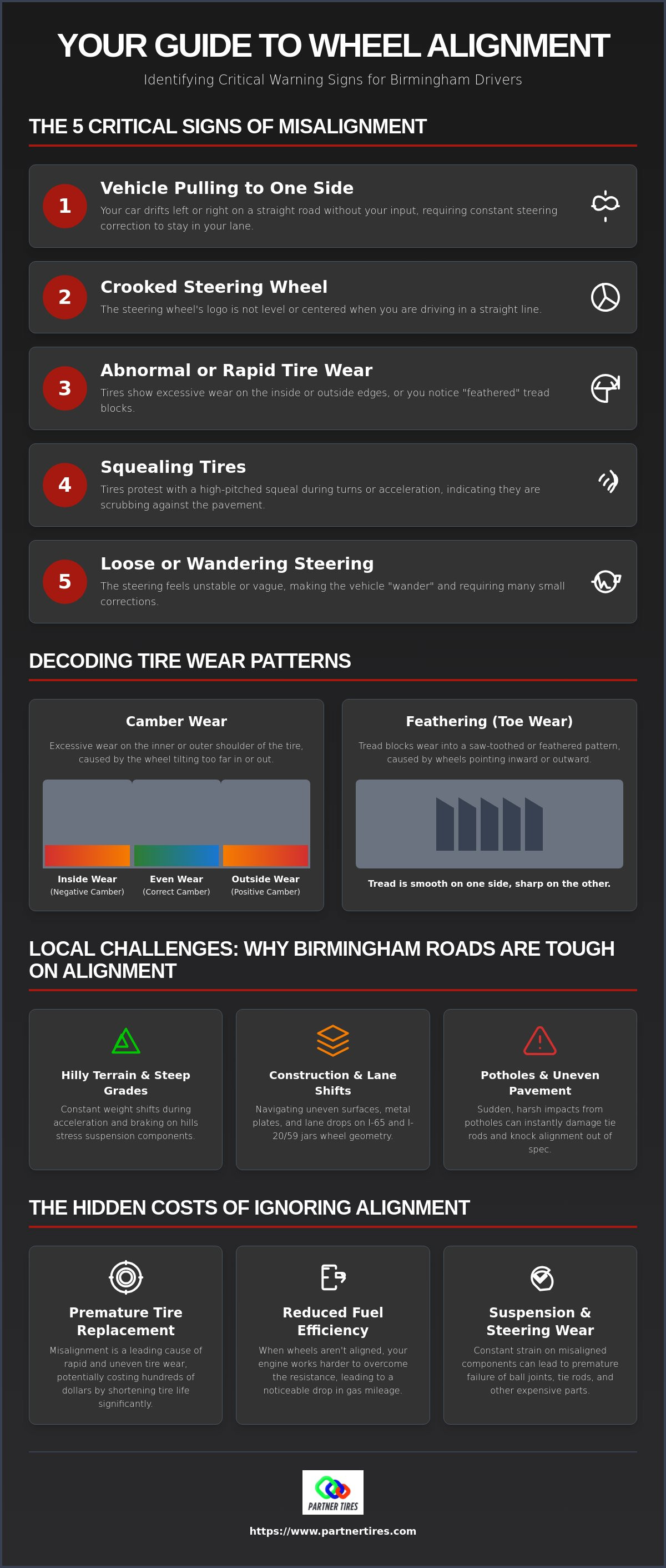 Signs you need a wheel alignment Birmingham AL