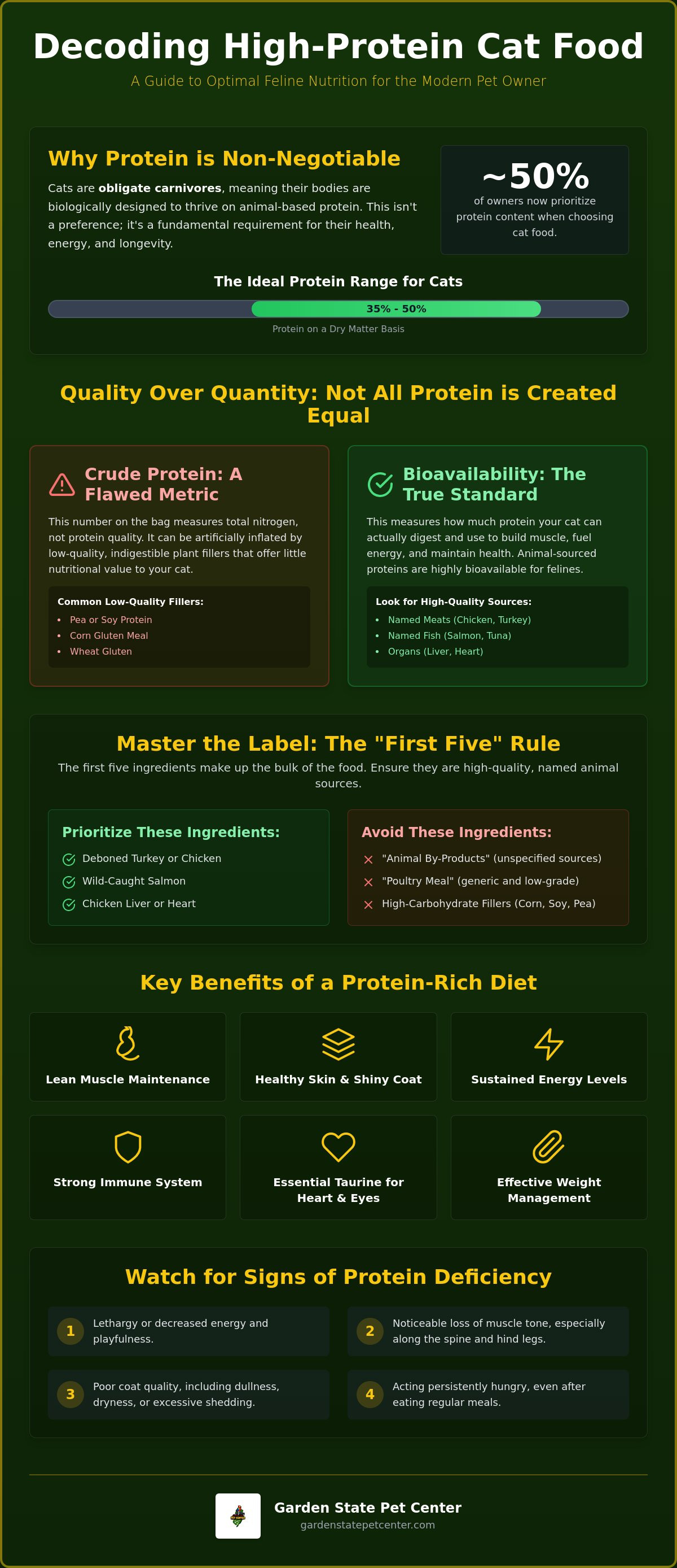 Buy high protein cat food online