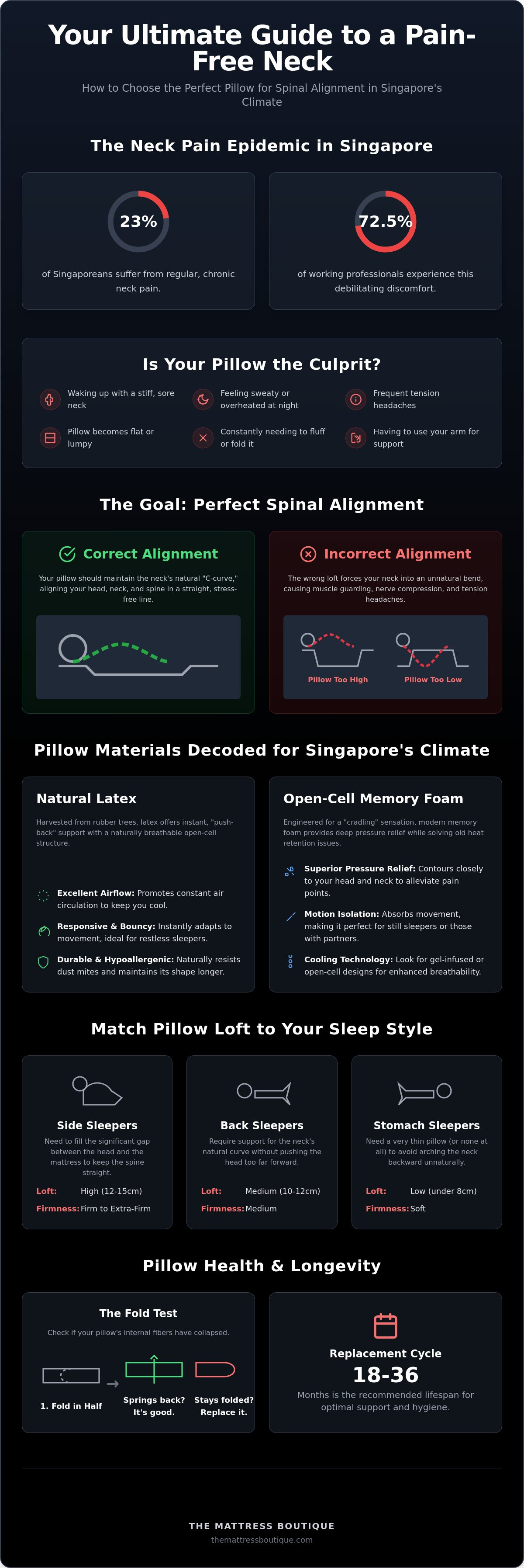 Best pillow for neck pain singapore