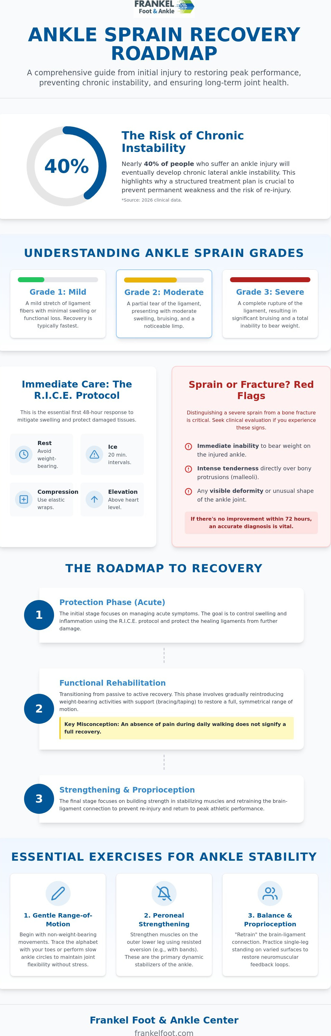 Ankle sprain treatment