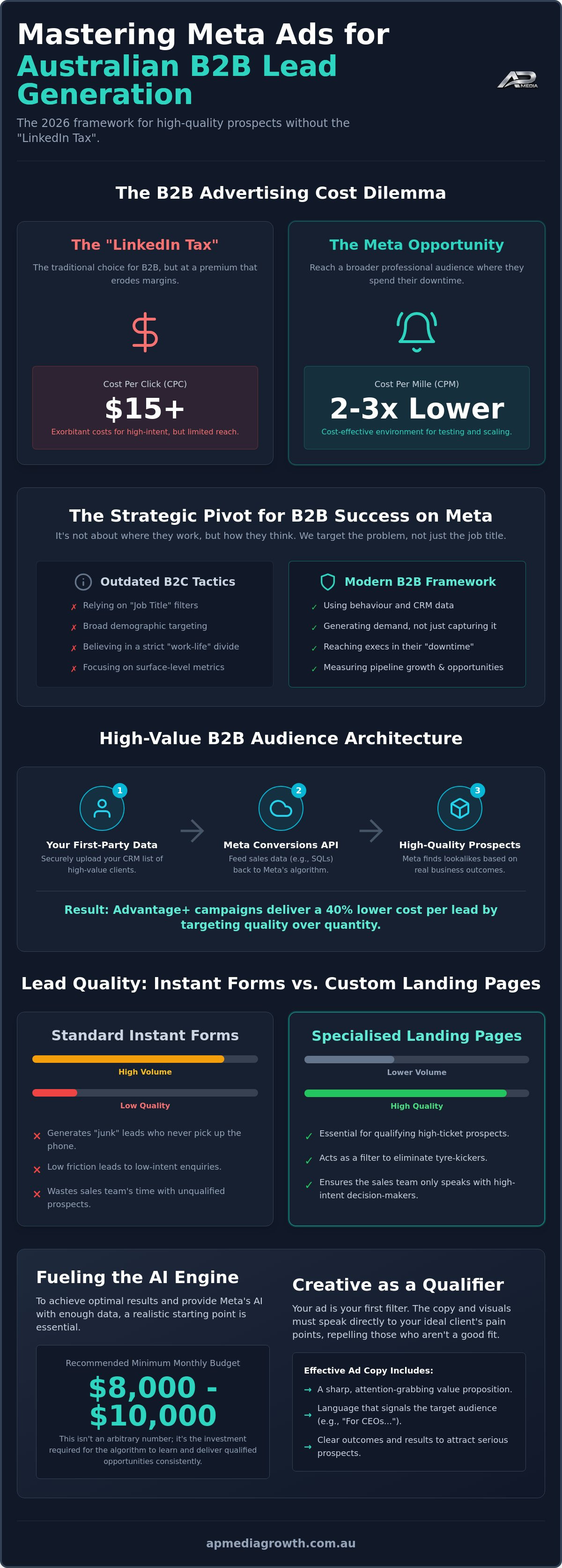Meta ads for b2b lead generation