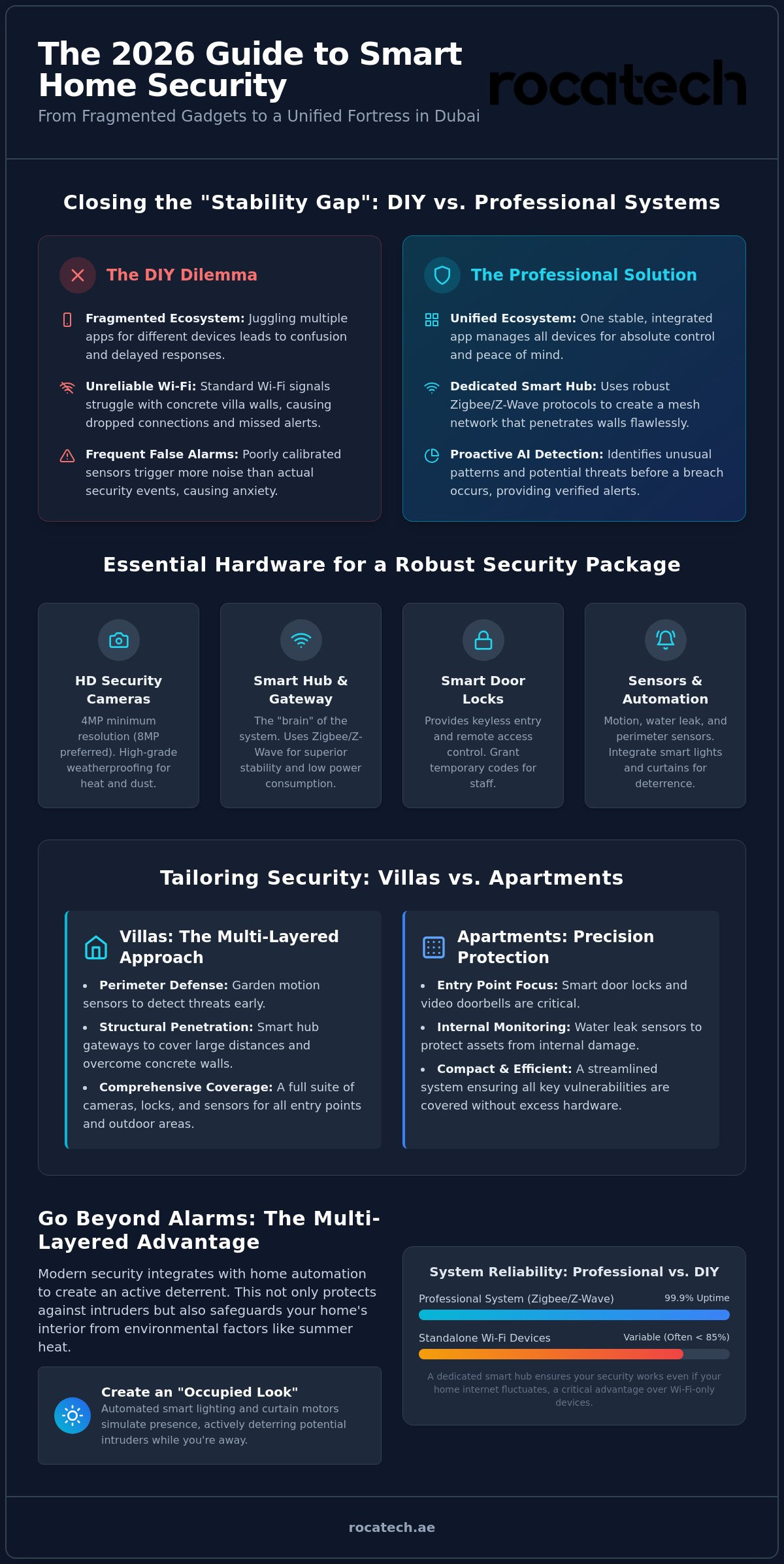 Smart home security package dubai